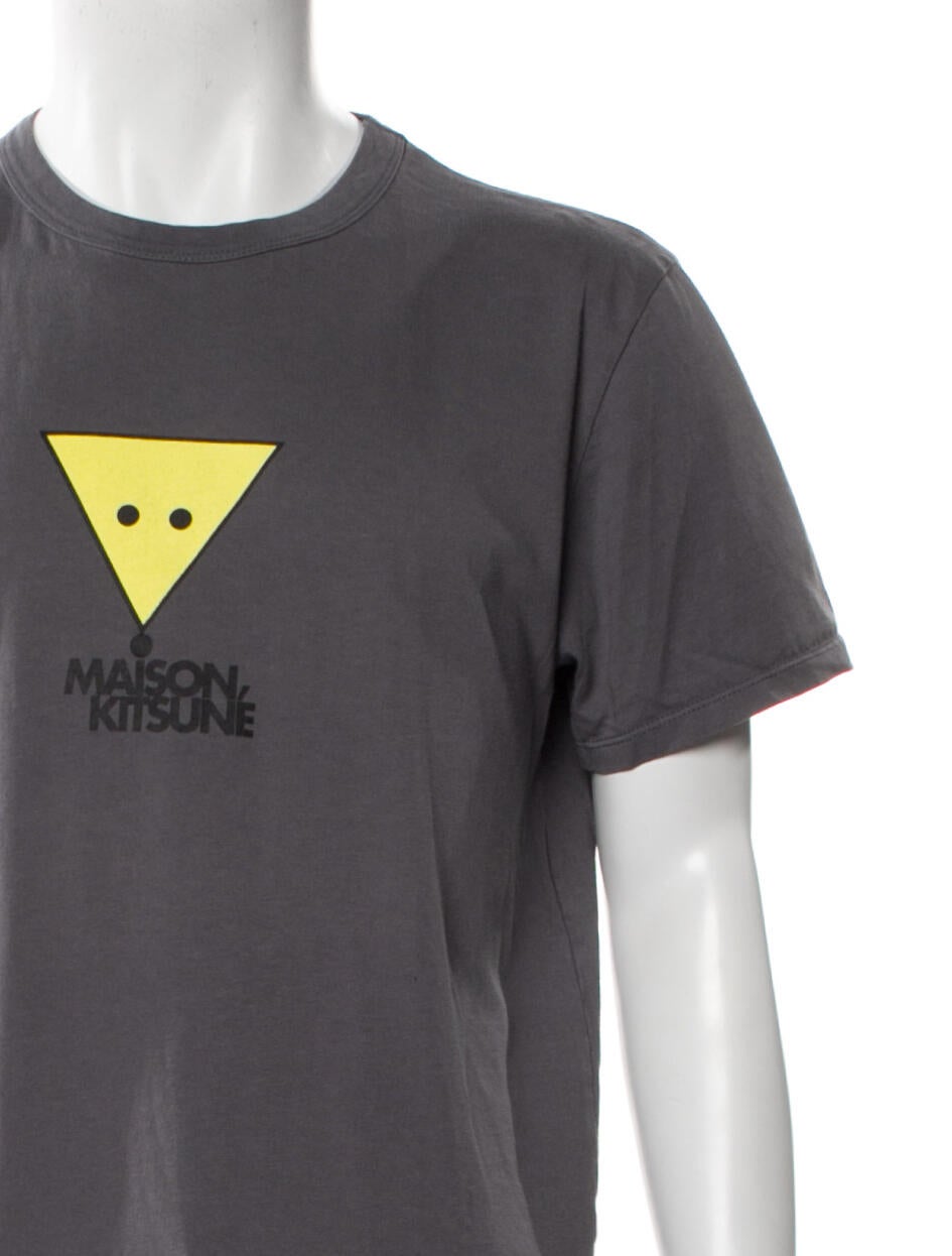 Maison Kitsuné Graphic Print Crew Neck T-Shirt