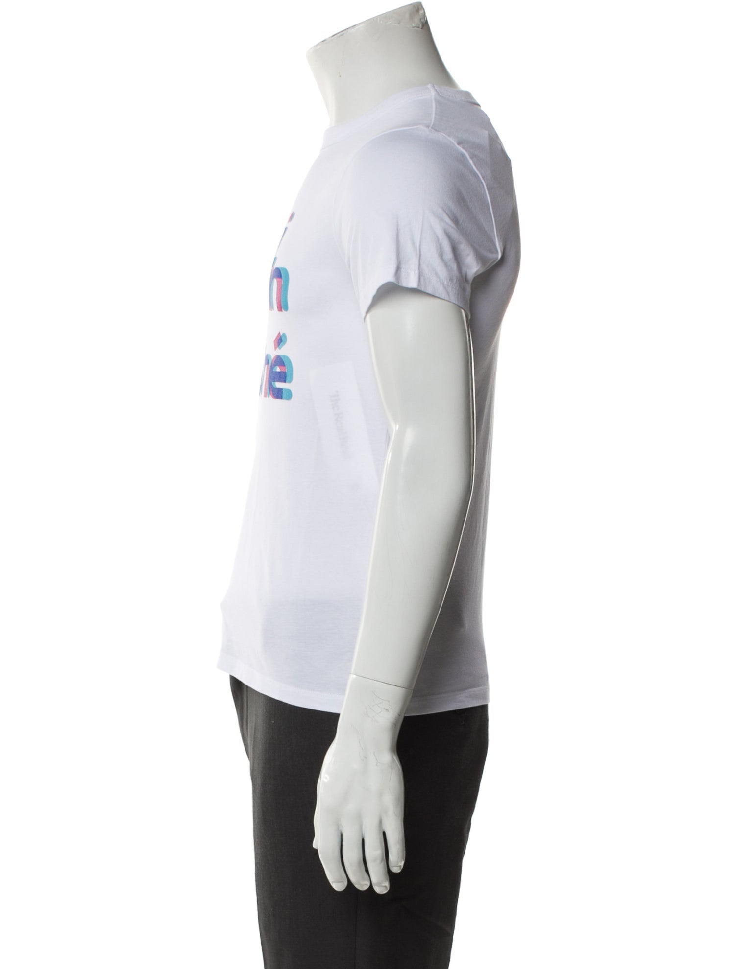 Maison Kitsuné Graphic Print Crew Neck T-Shirt w/ Tags