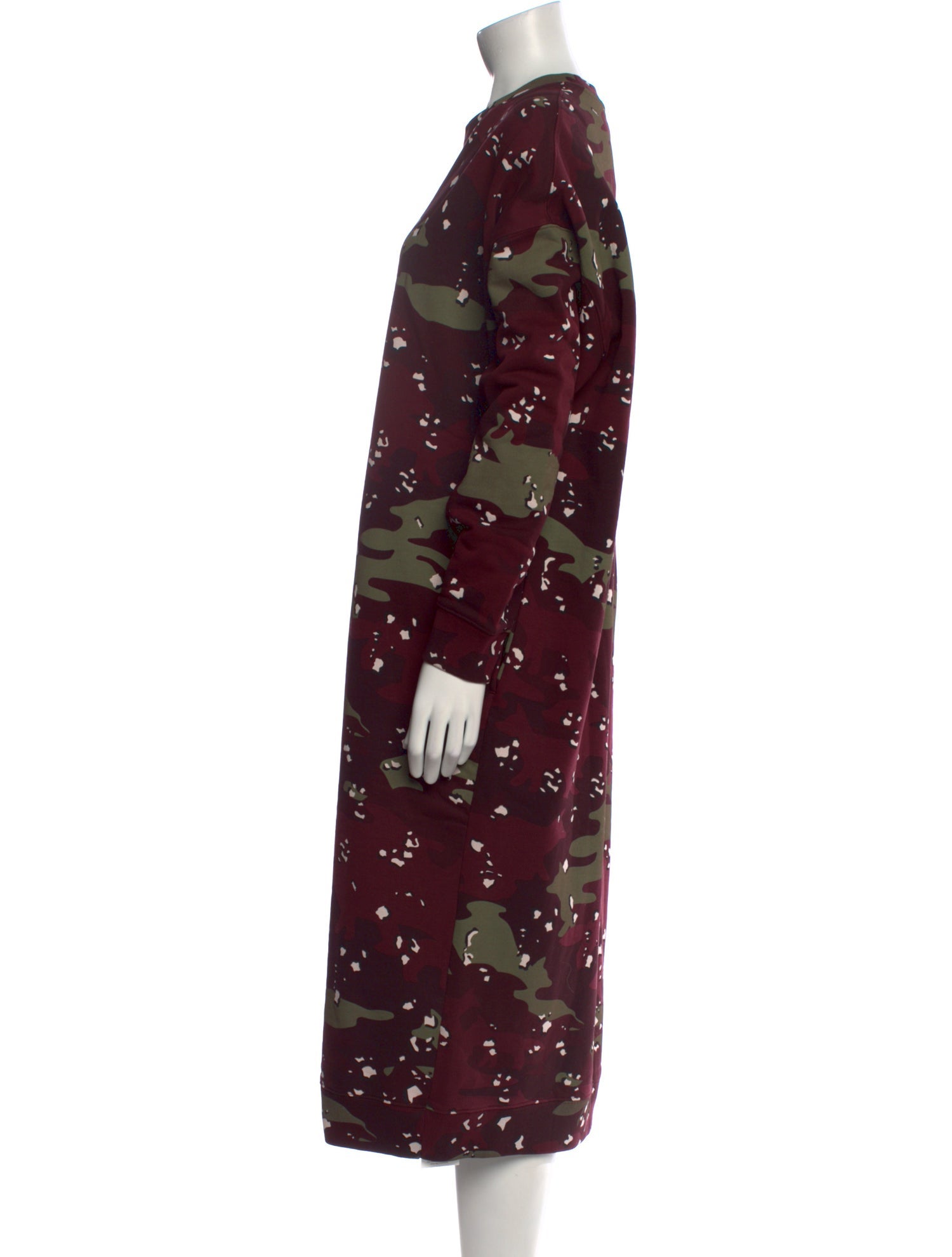 Maison Kitsuné Floral Print Midi Length Dress w/ Tags