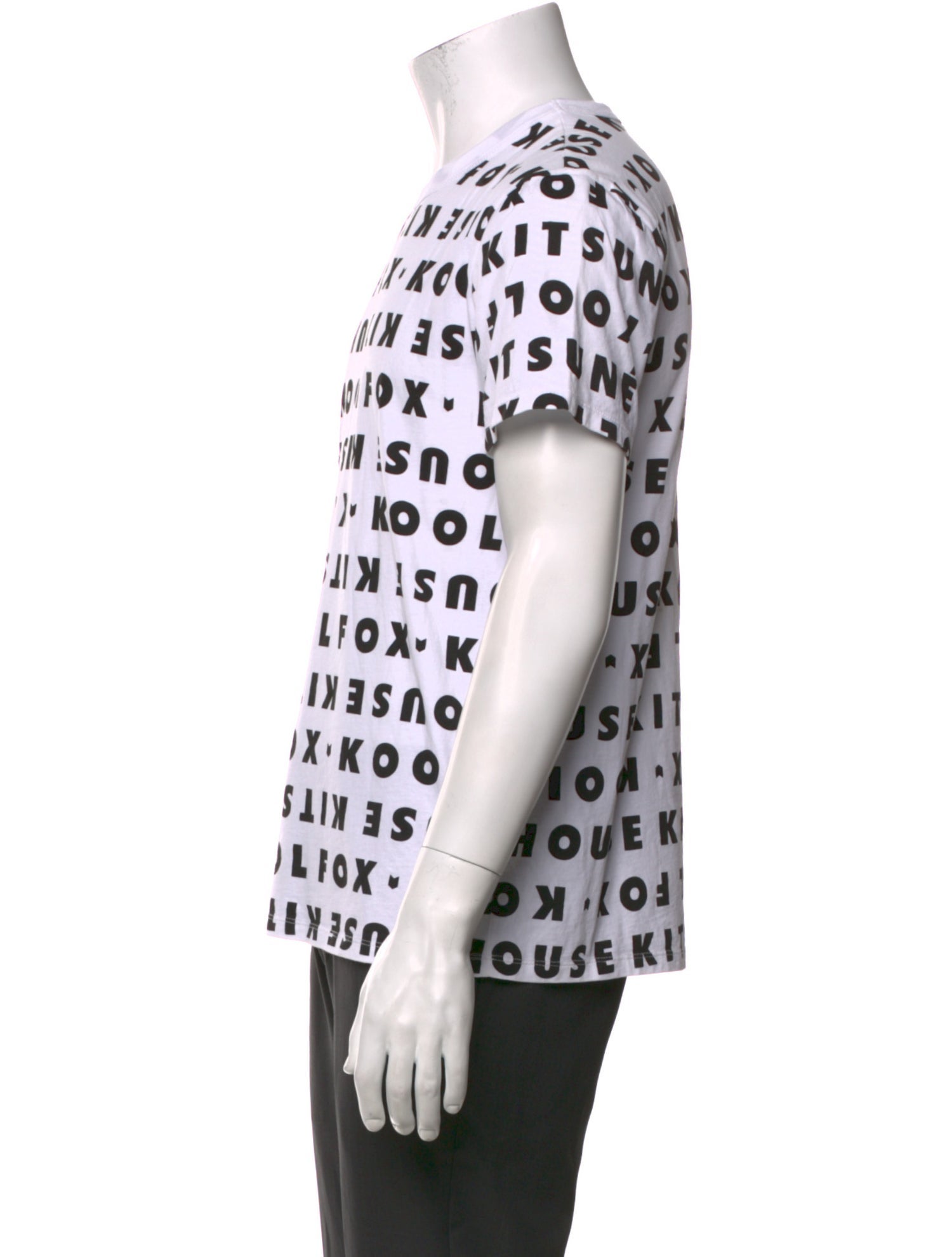 Maison Kitsuné Printed Crew Neck T-Shirt