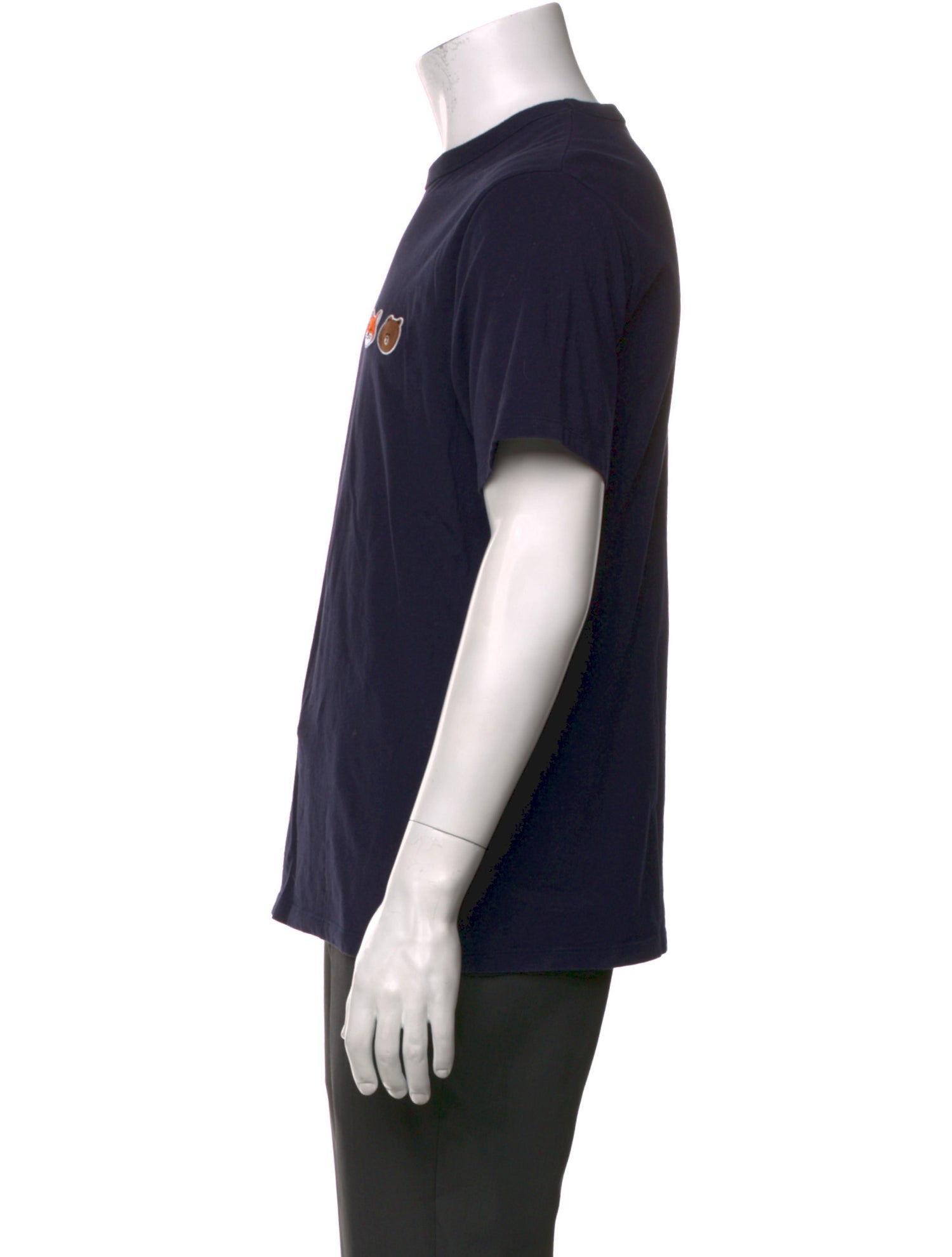 Maison Kitsuné Graphic Print Crew Neck T-Shirt