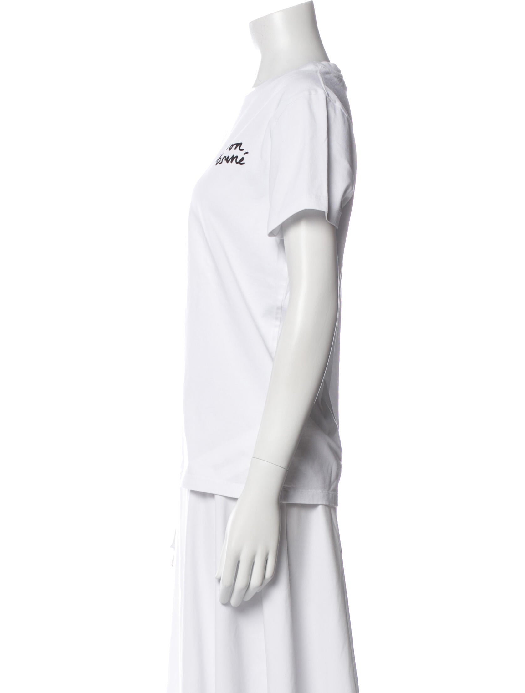 Maison Kitsuné Crew Neck Short Sleeve T-Shirt