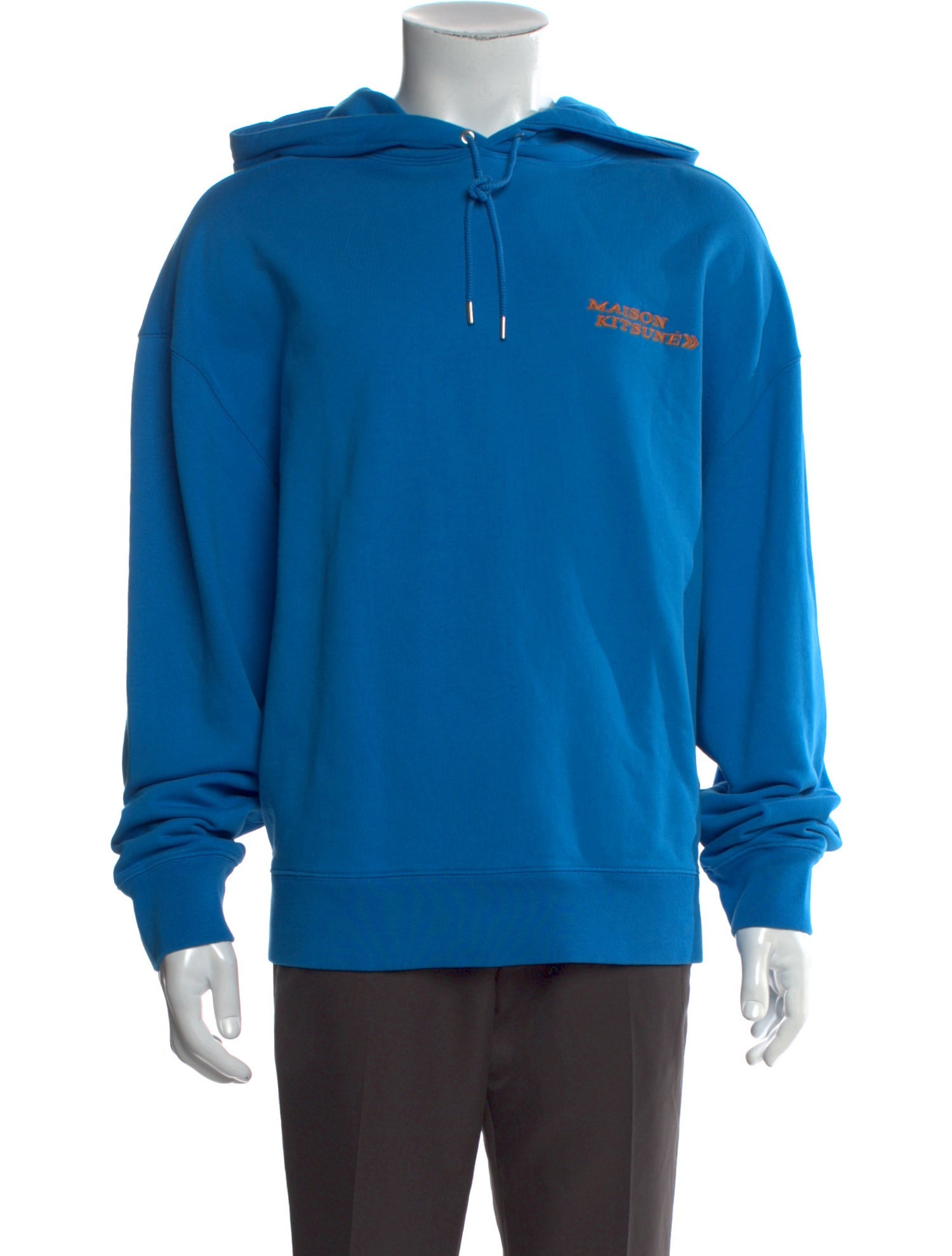 Maison Kitsuné Crew Neck Long Sleeve Hoodie