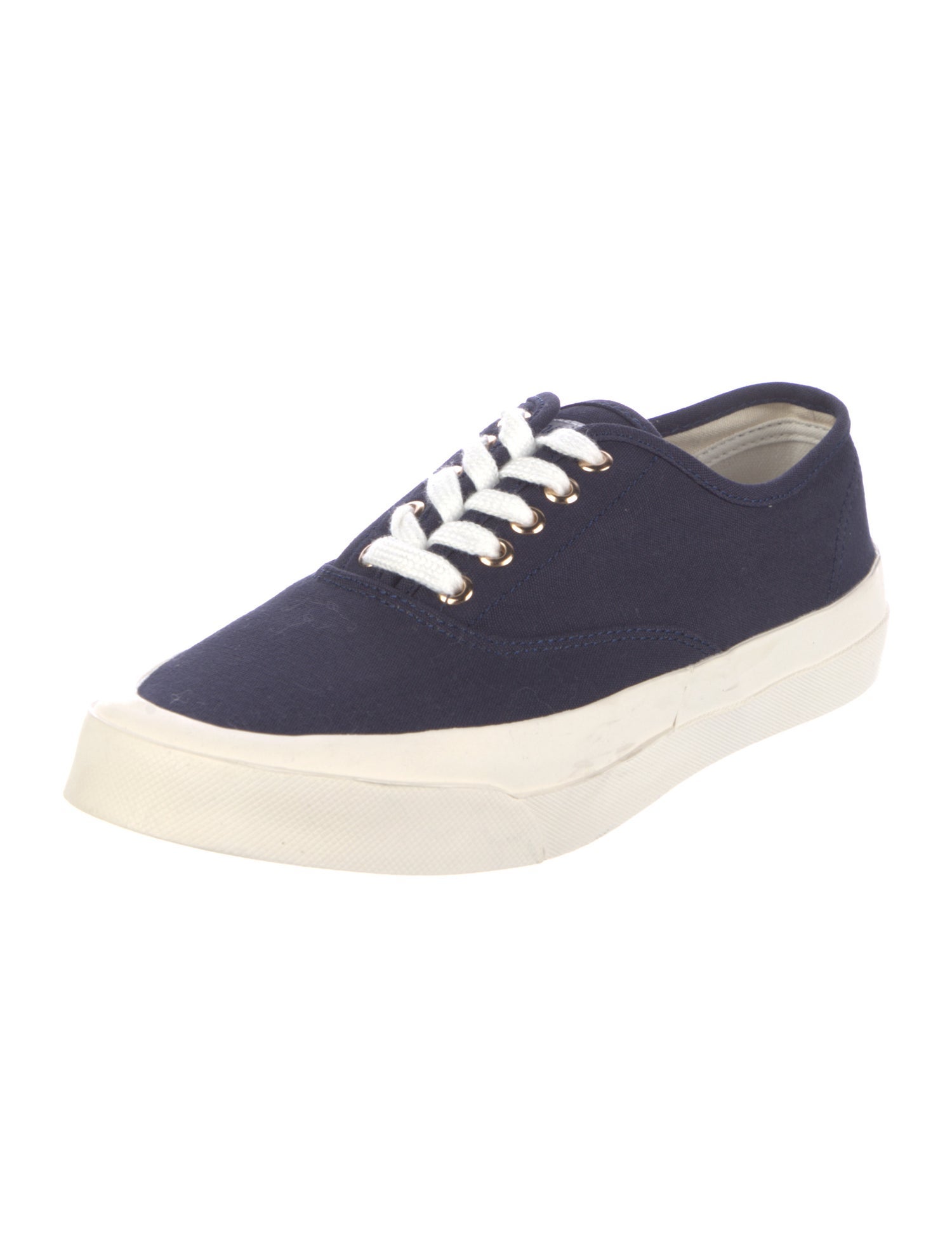 Maison Kitsuné Canvas Sneakers
