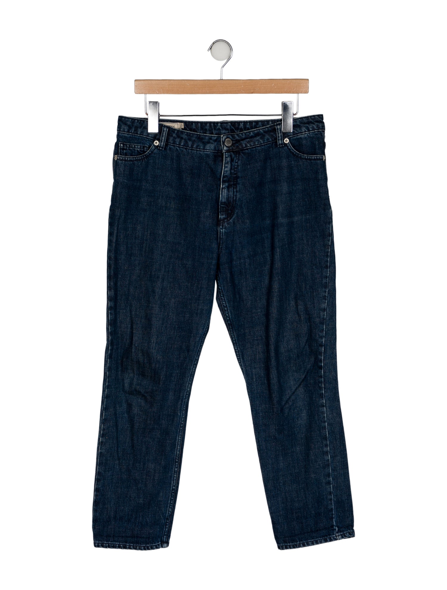 Maison Kitsuné Mid-Rise Straight Leg Jeans