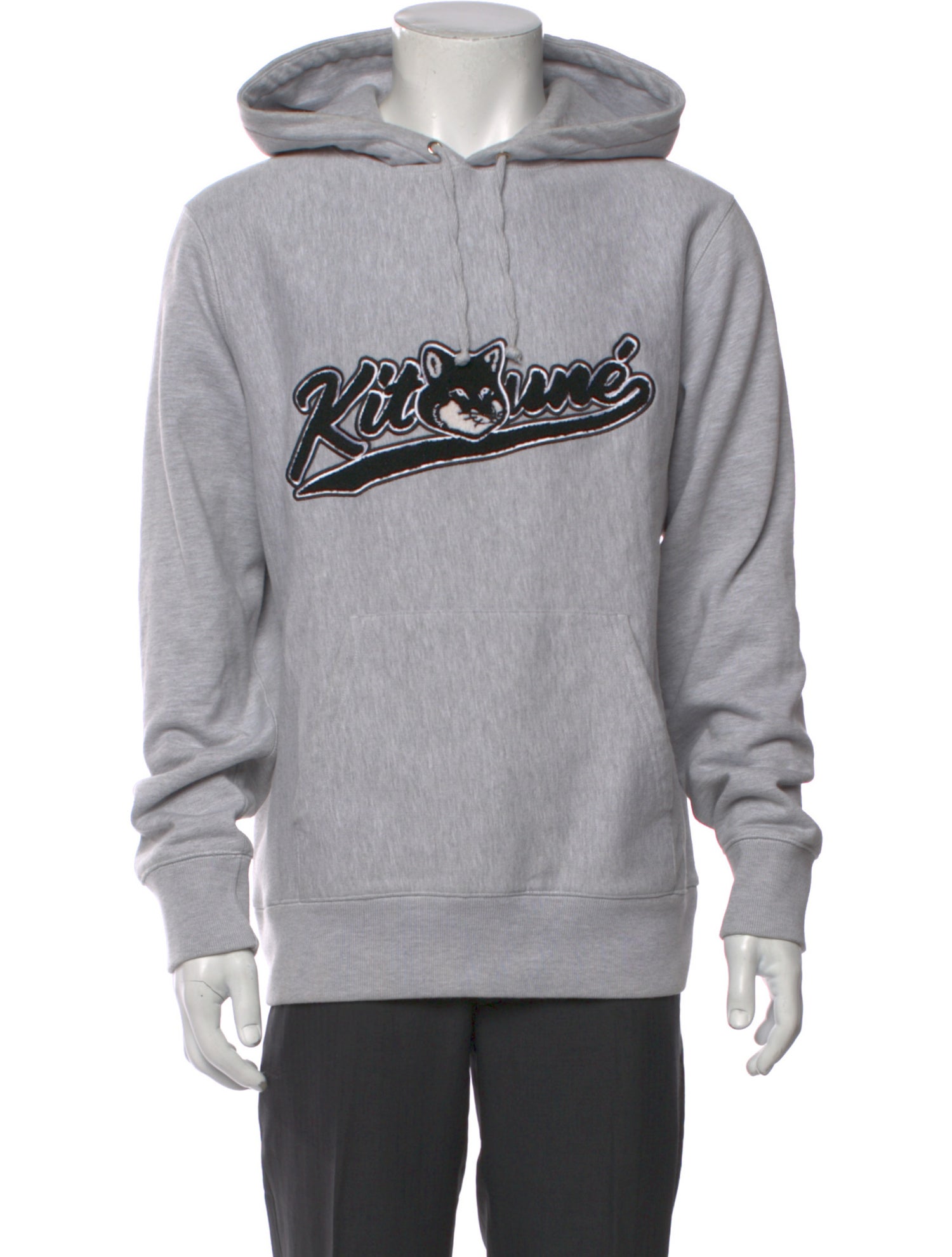 Maison Kitsuné Graphic Print Crew Neck Hoodie