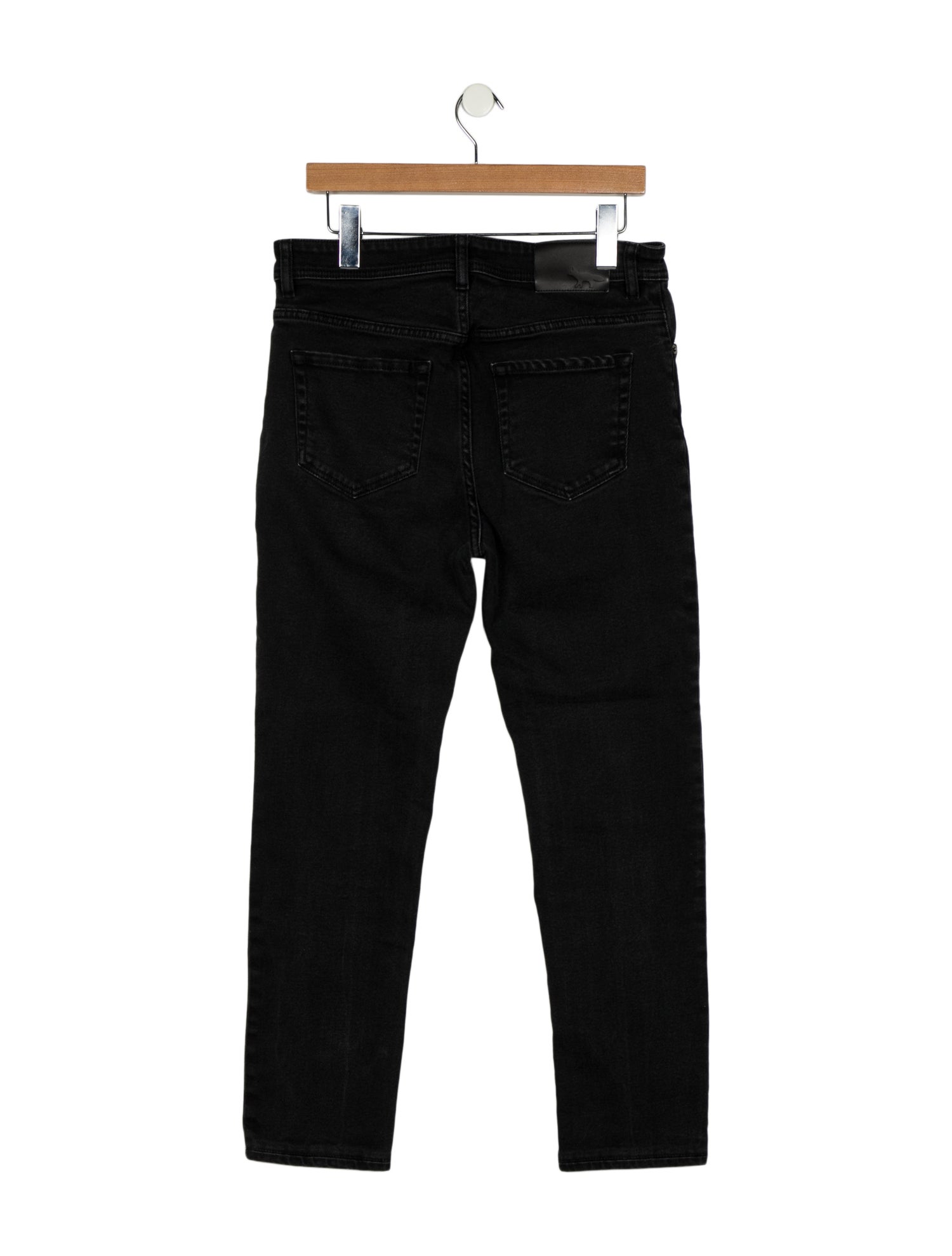 Maison Kitsuné High-Rise Straight Leg Jeans w/ Tags