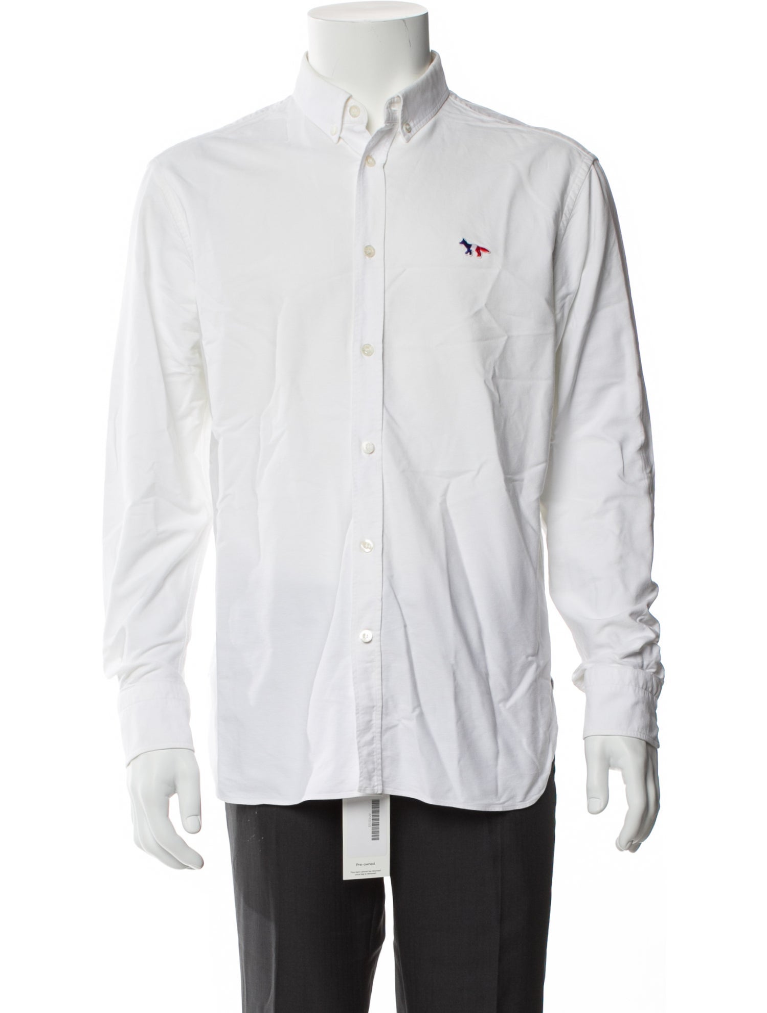 Maison Kitsuné Long Sleeve Dress Shirt