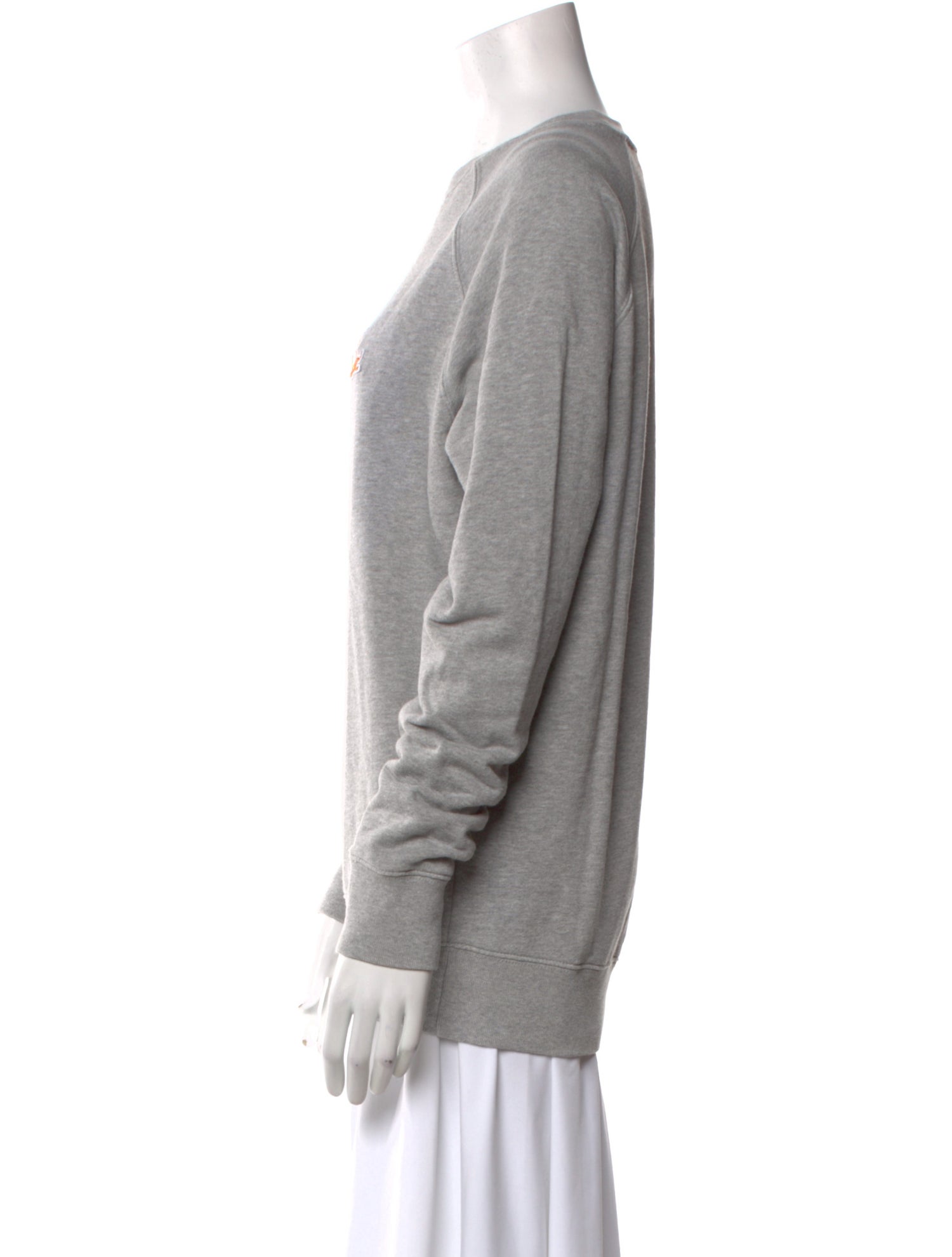 Maison Kitsuné Graphic Print Crew Neck Sweatshirt