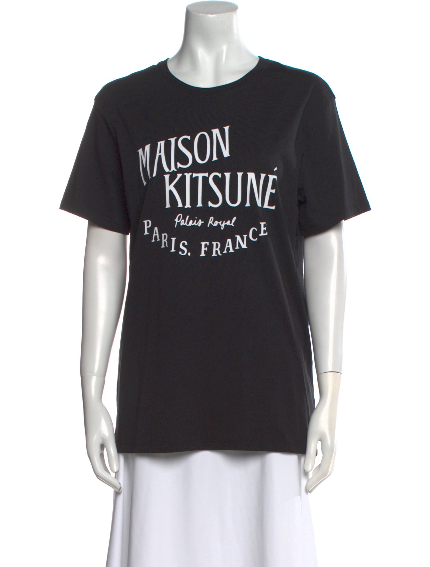 Maison Kitsuné Graphic Print Crew Neck T-Shirt