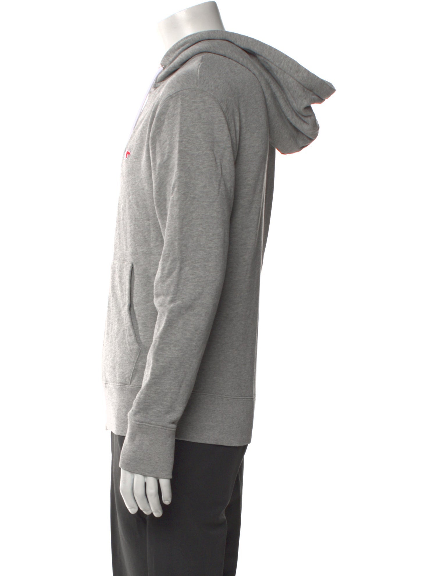 Maison Kitsuné Crew Neck Long Sleeve Hoodie