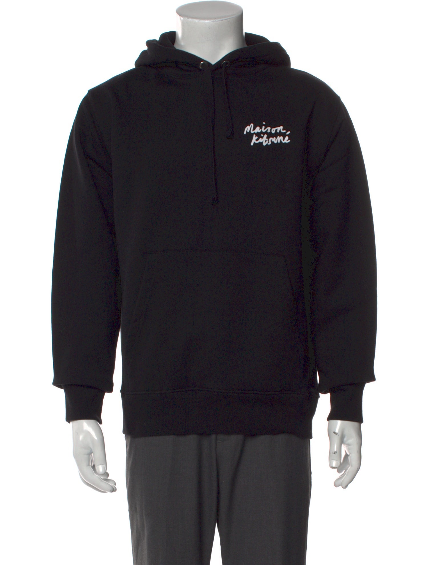 Maison Kitsuné Graphic Print Crew Neck Hoodie