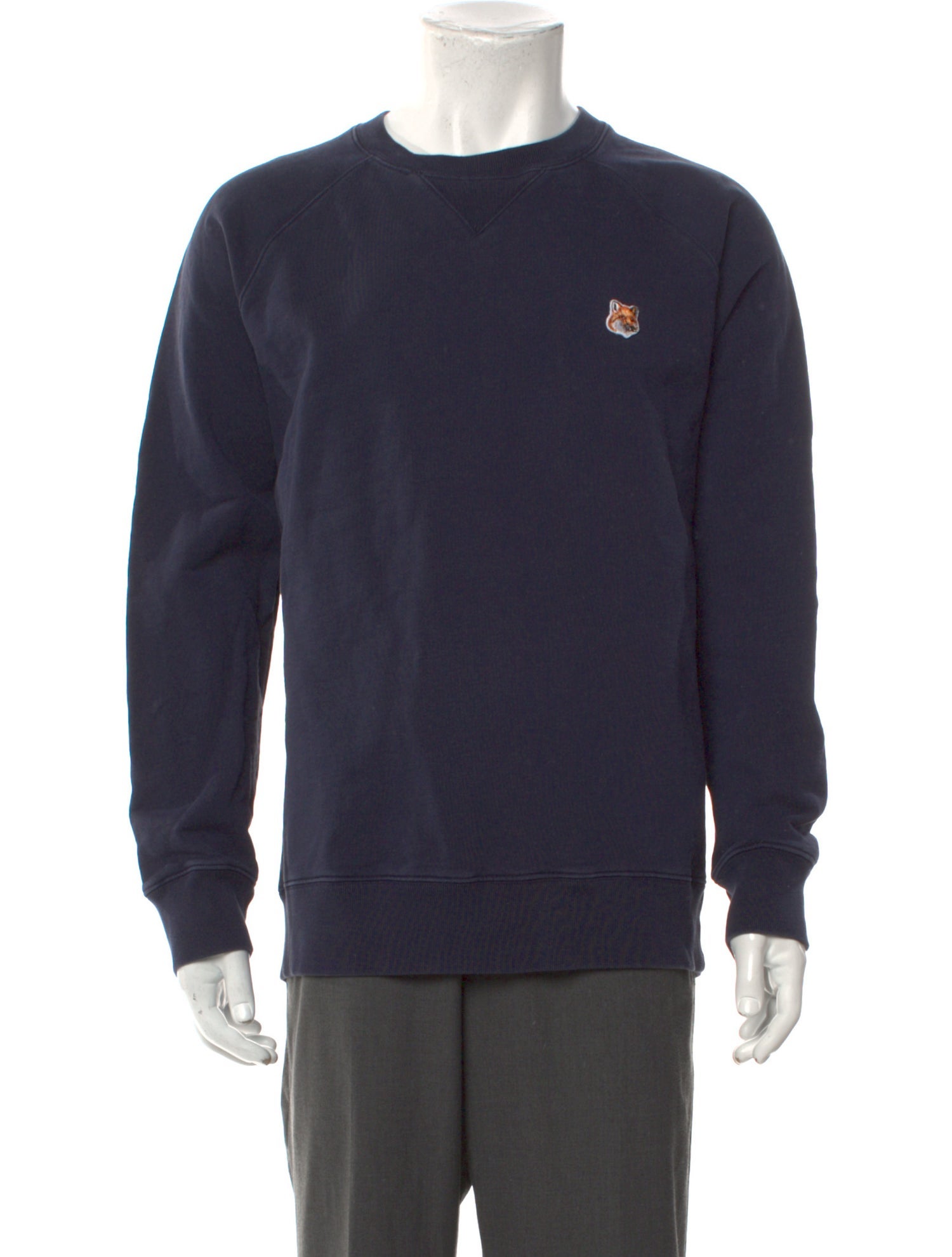 Maison Kitsuné Graphic Print Crew Neck Sweatshirt