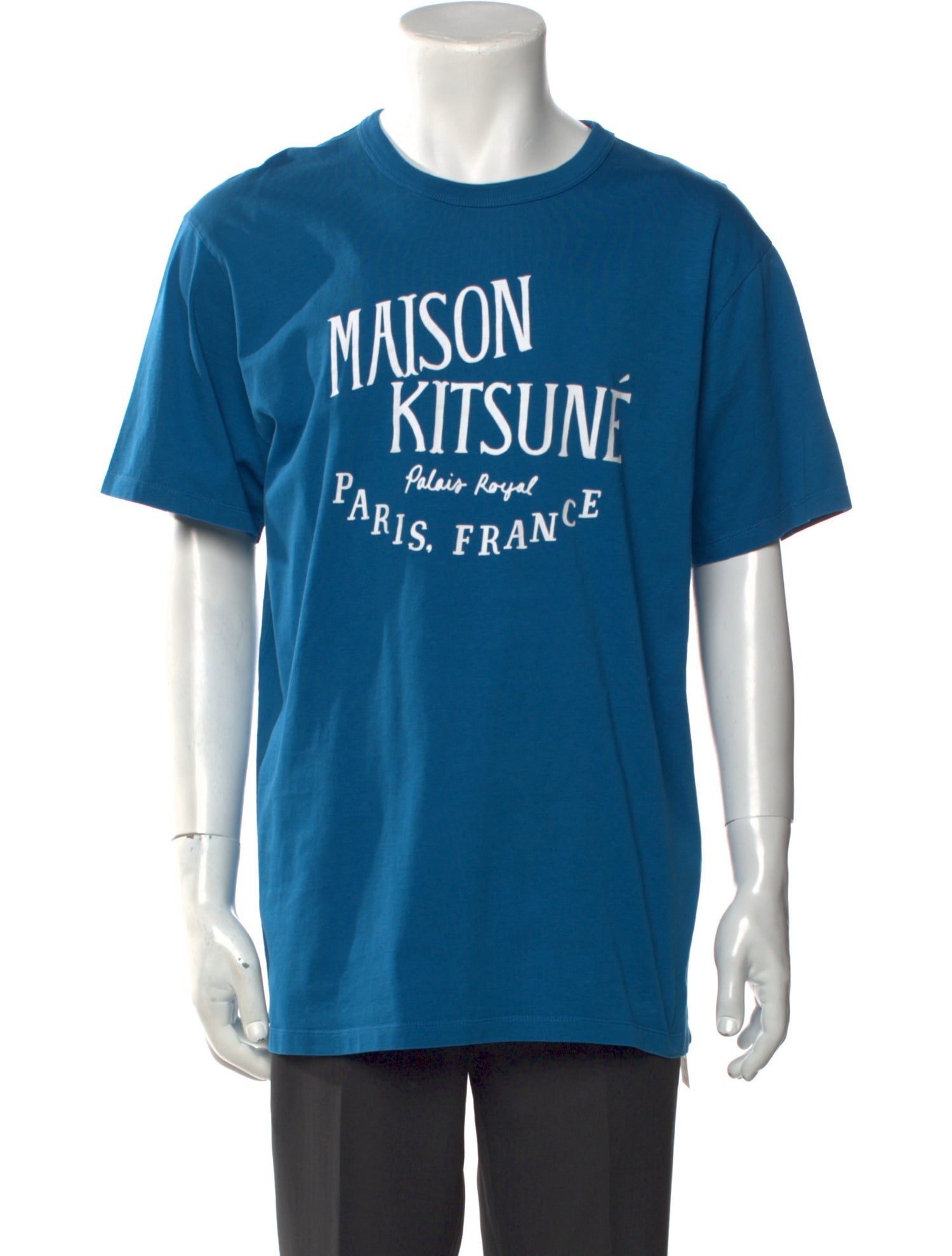 Maison Kitsuné Graphic Print Crew Neck T-Shirt