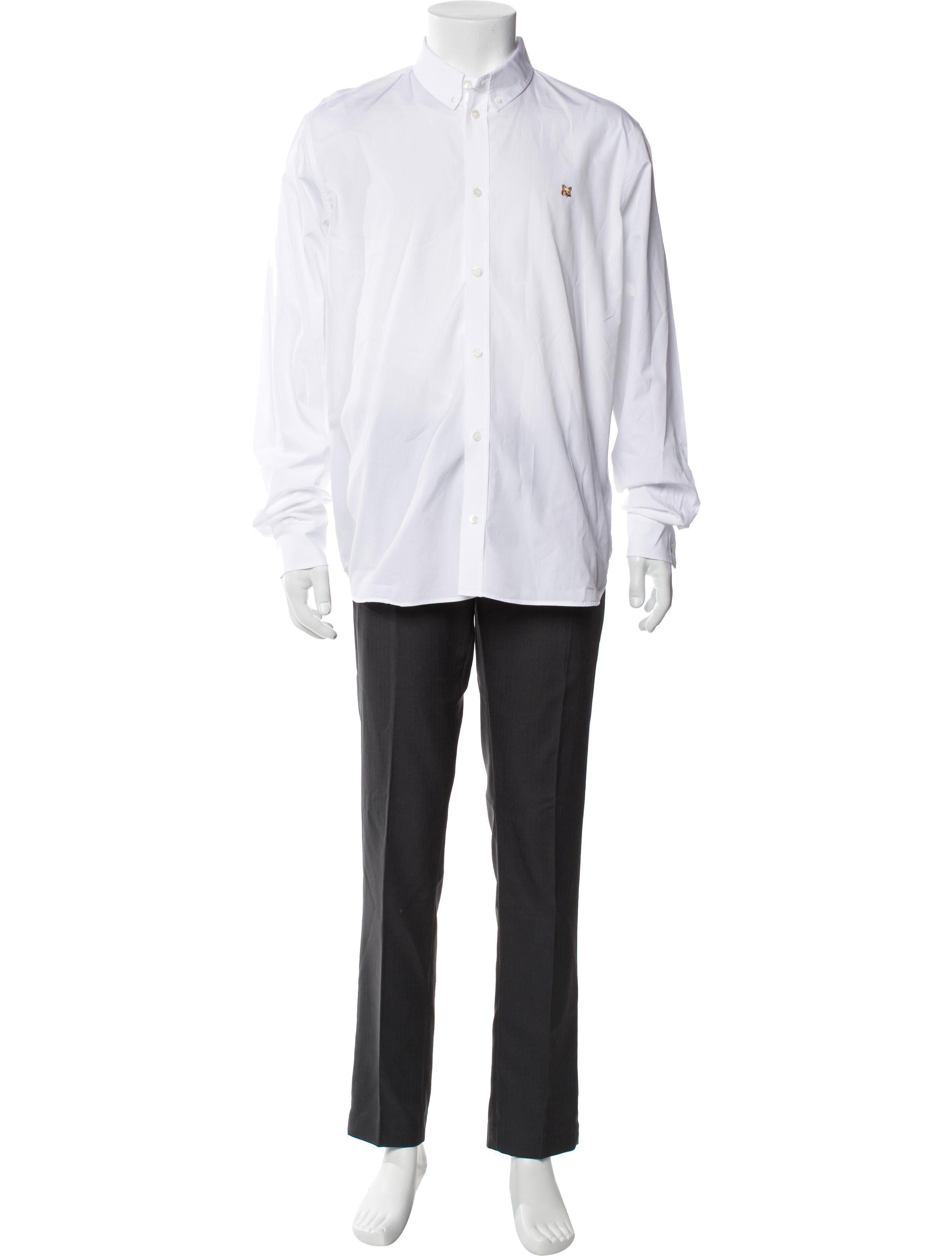 Maison Kitsuné Long Sleeve Dress Shirt