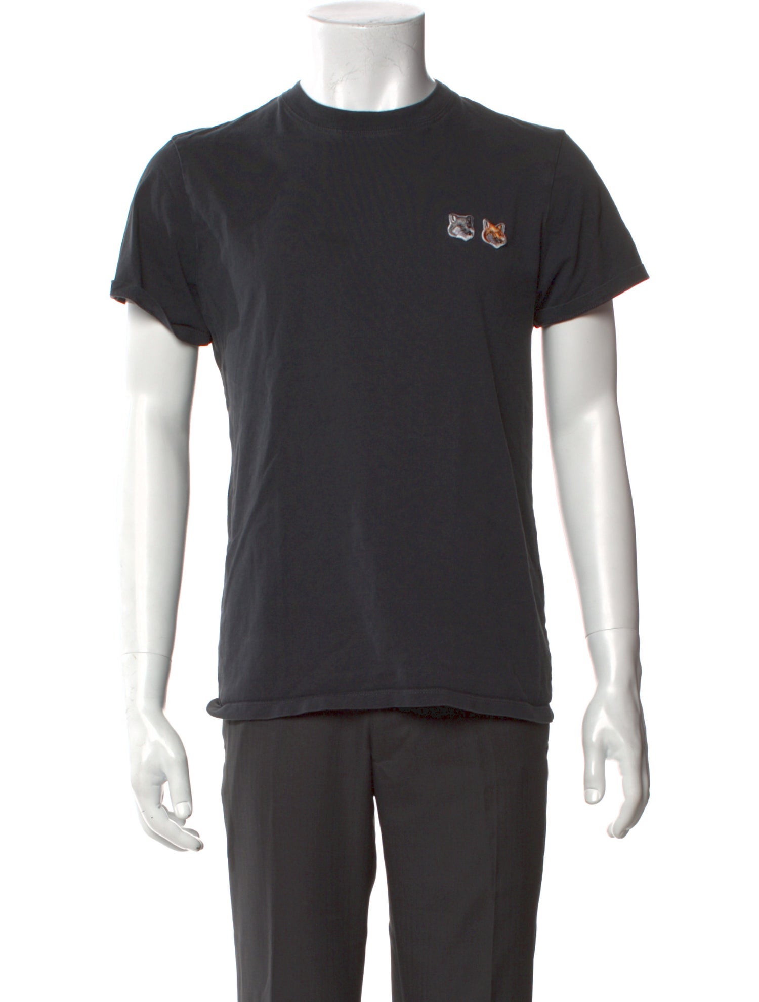 Maison Kitsuné Graphic Print Crew Neck T-Shirt