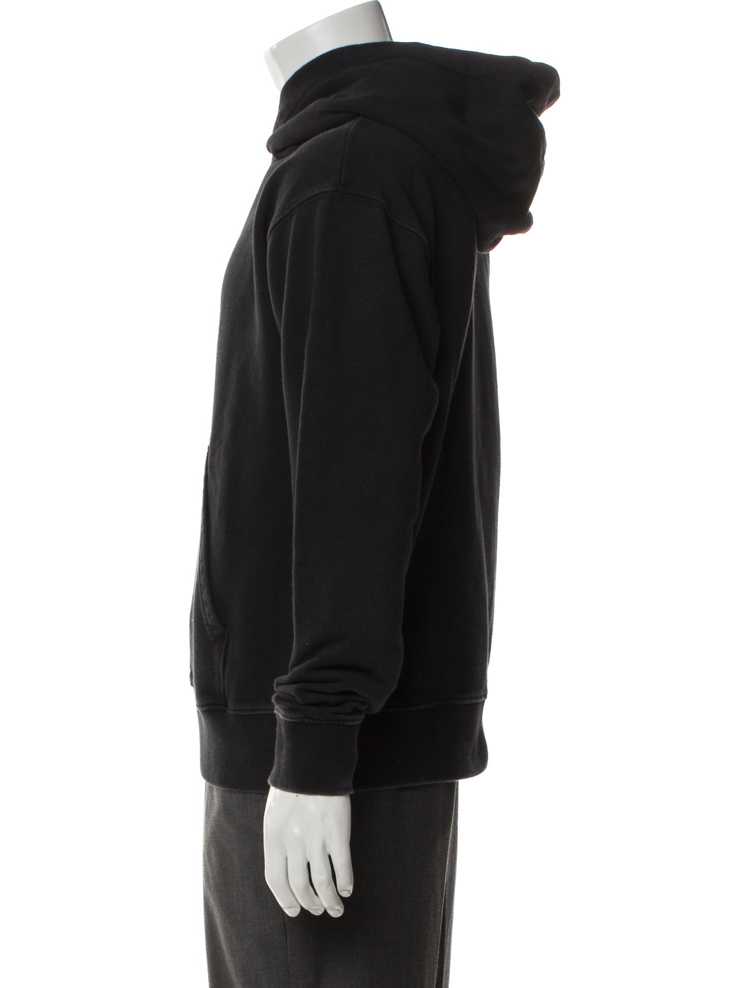 Maison Kitsuné V-Neck Long Sleeve Hoodie