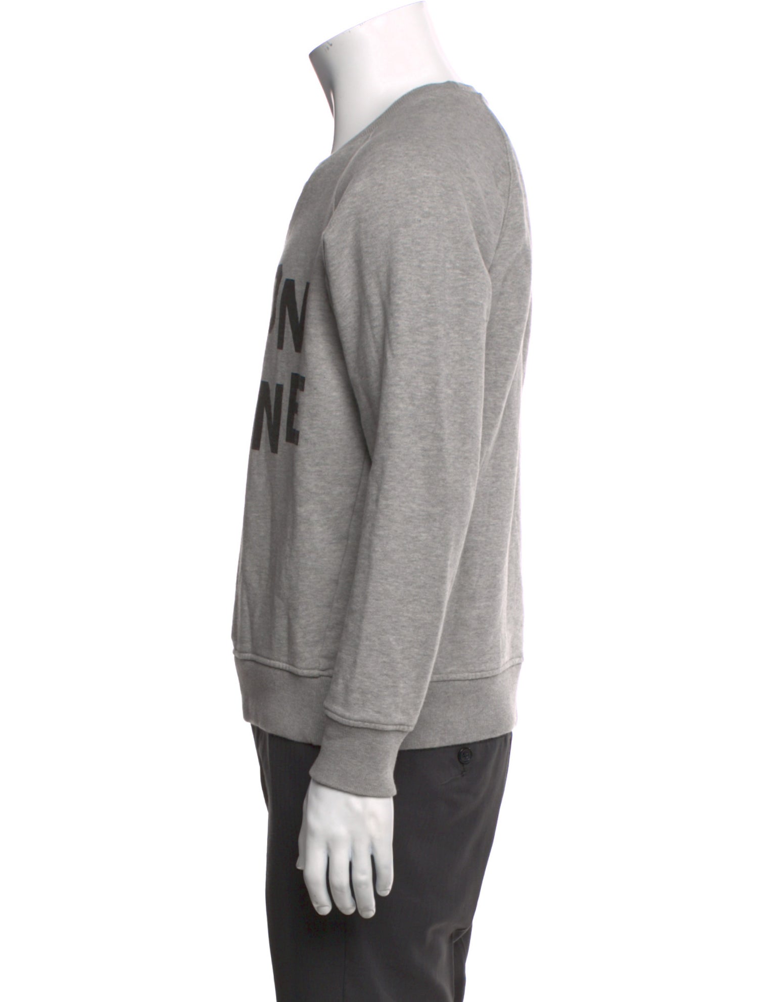 Maison Kitsuné Graphic Print Crew Neck Sweatshirt