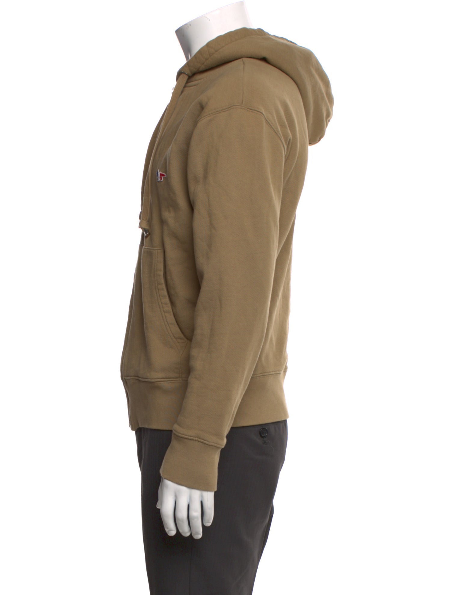 Maison Kitsuné Crew Neck Long Sleeve Hoodie