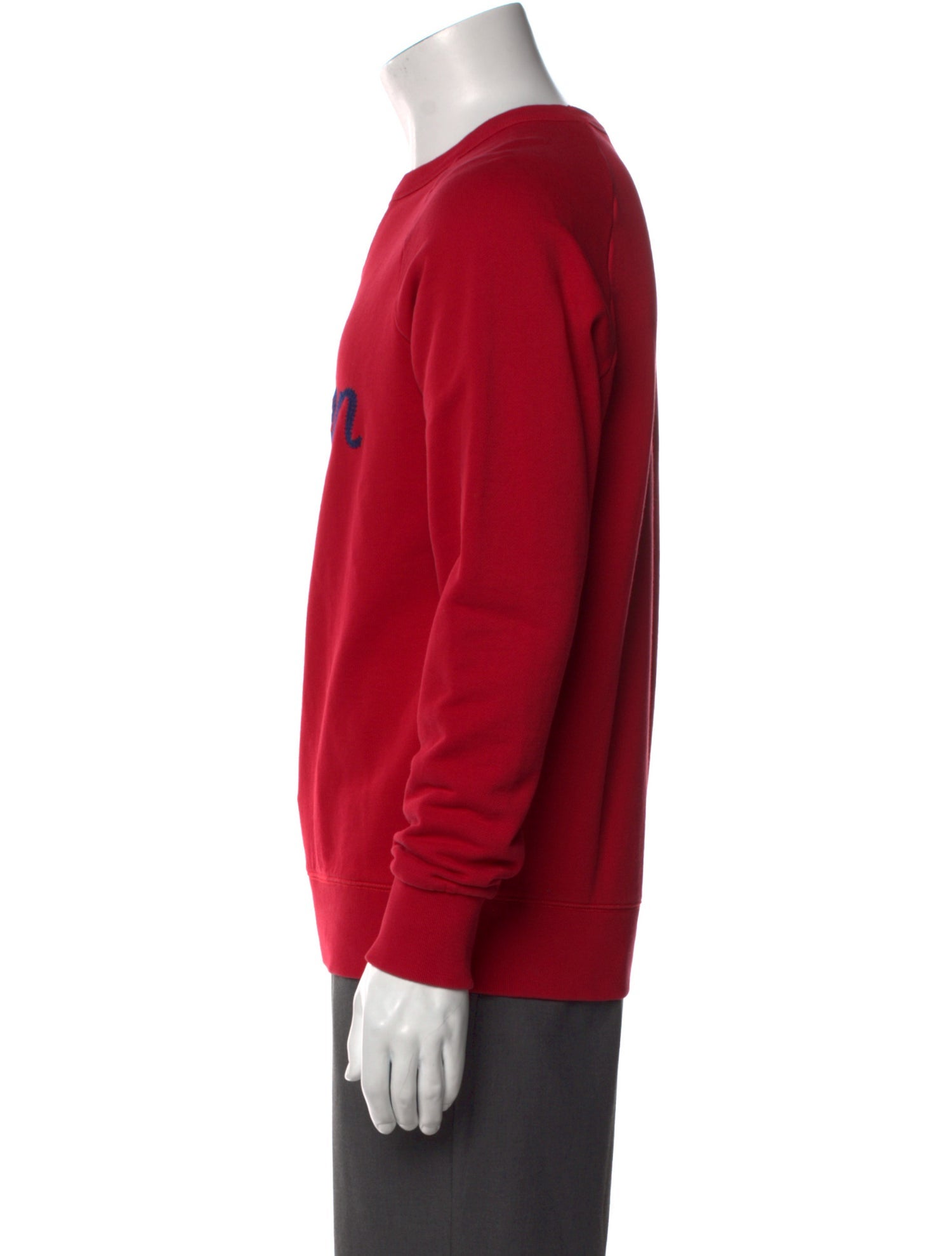 Maison Kitsuné Graphic Print Crew Neck Pullover