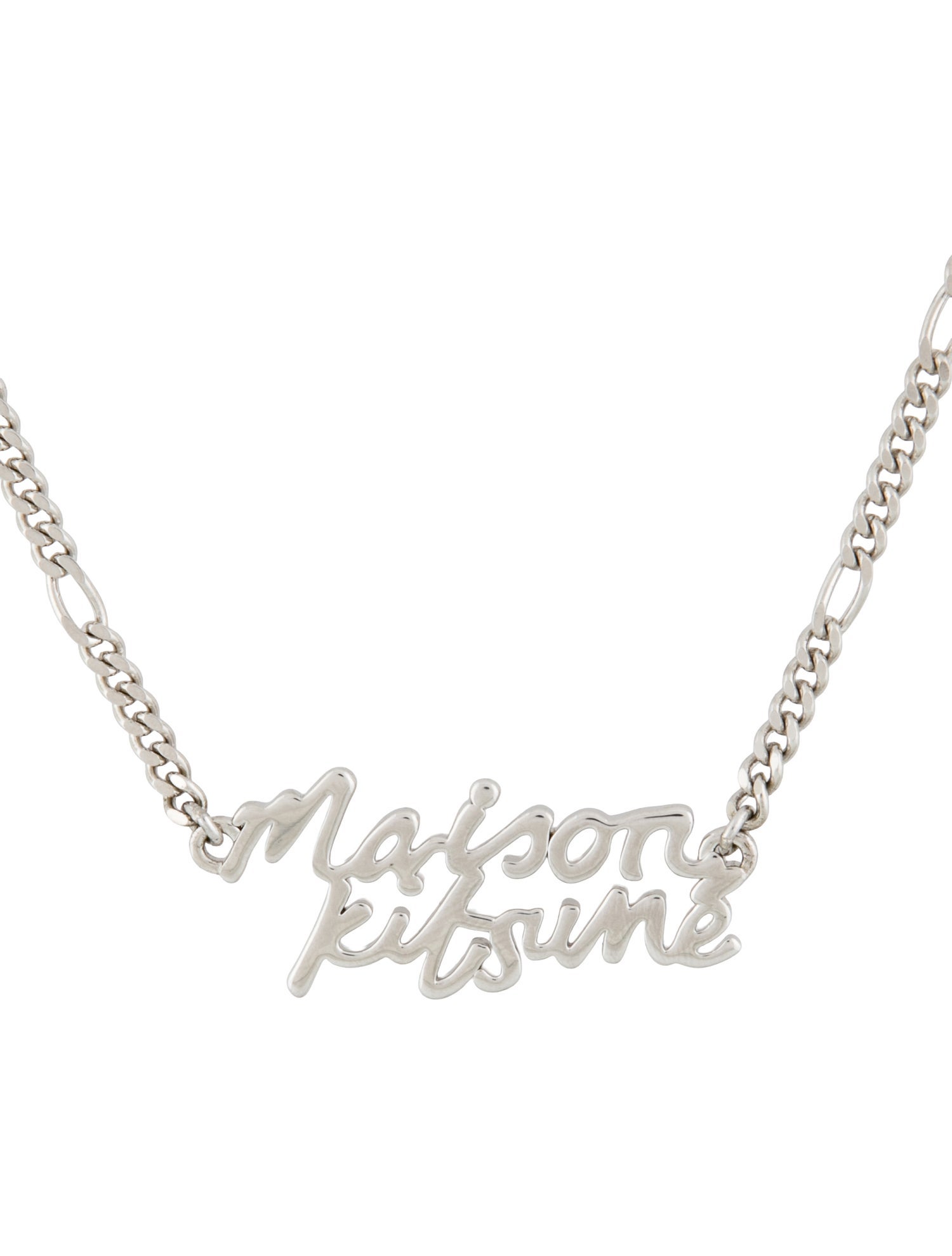 Maison Kitsuné Pendant Necklace