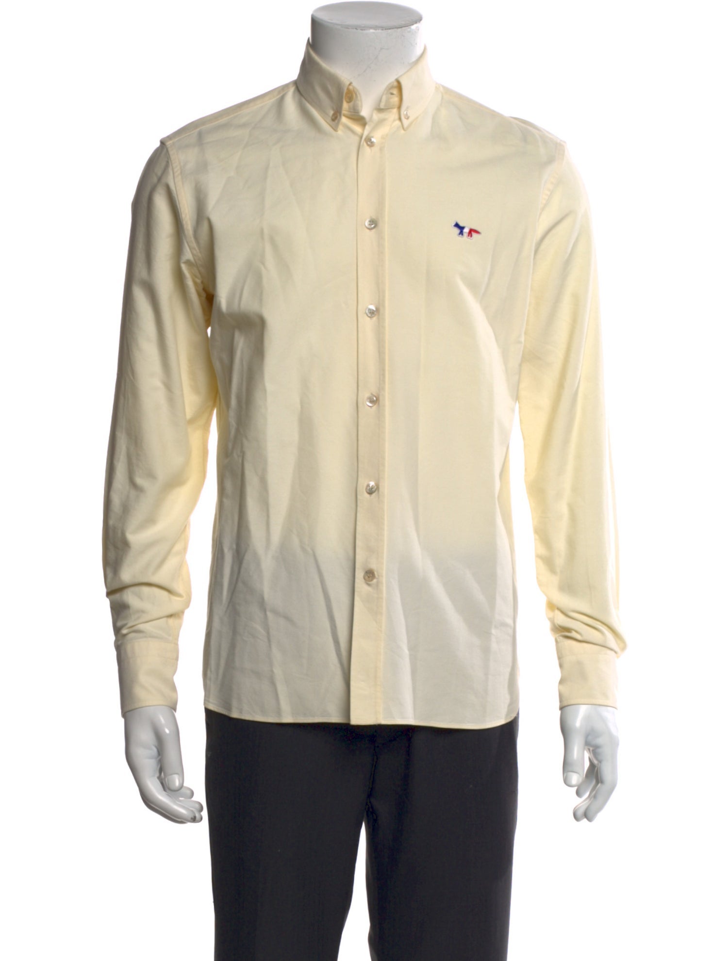 Maison Kitsuné Long Sleeve Dress Shirt