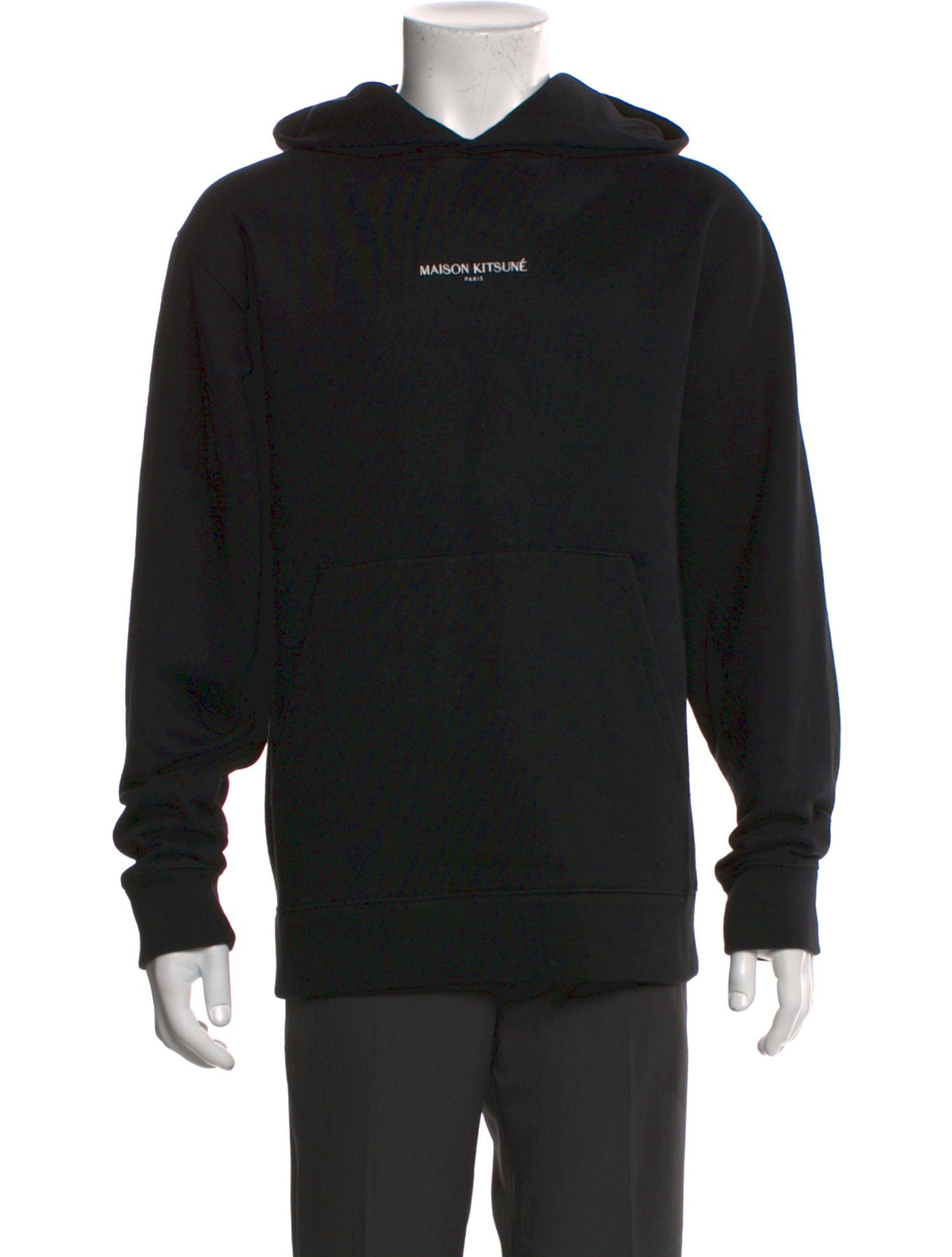 Maison Kitsuné Graphic Print Crew Neck Hoodie