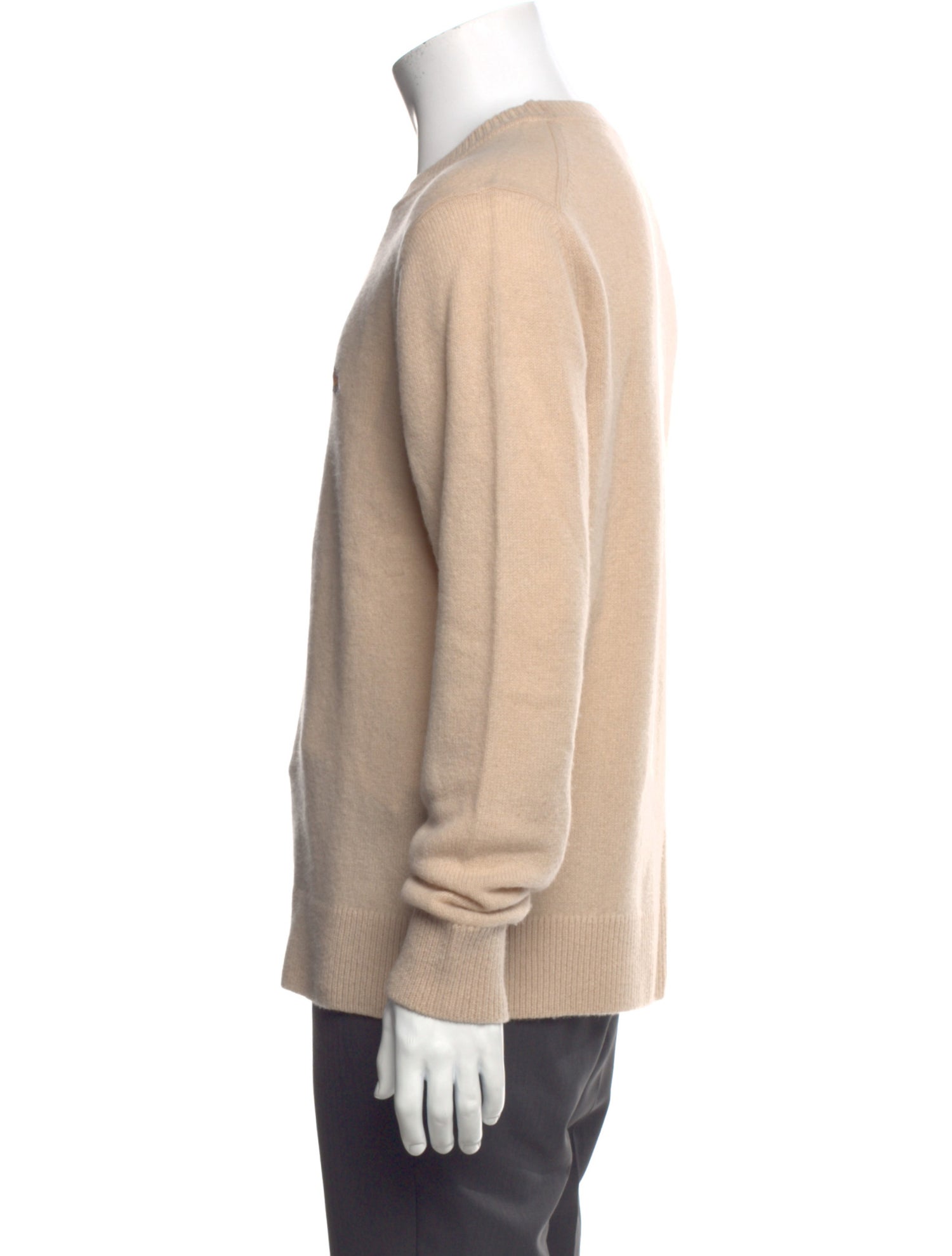 Maison Kitsuné Wool Crew Neck Pullover