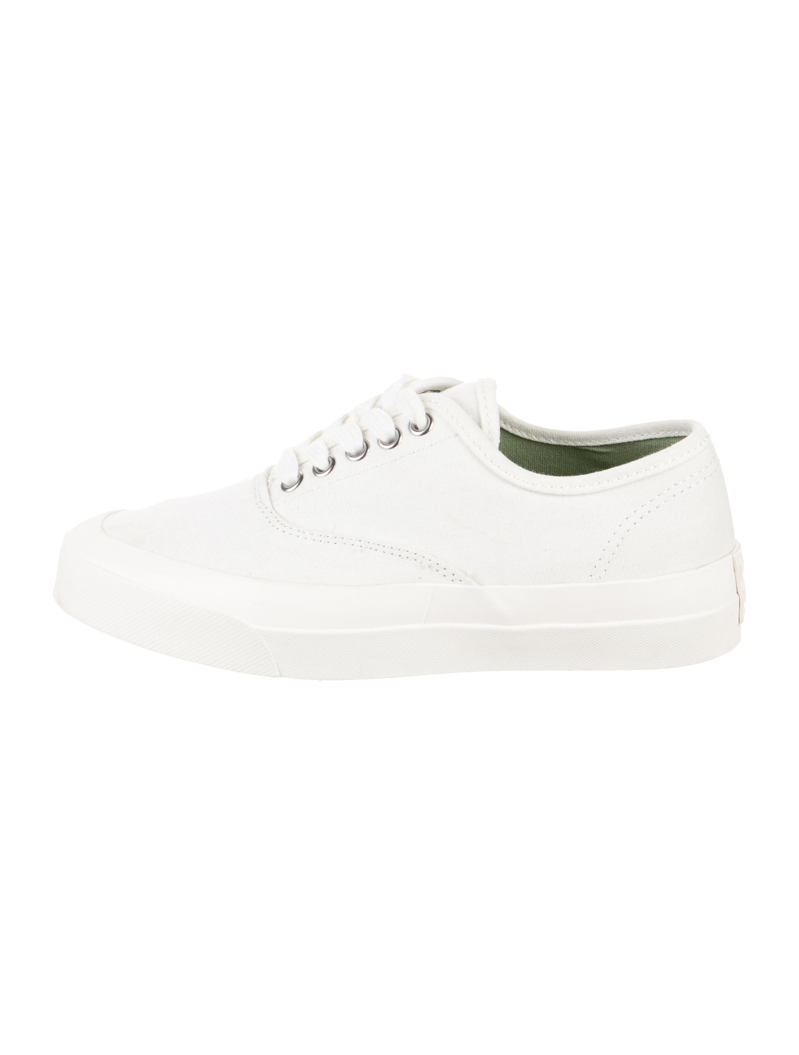 Maison Kitsuné Canvas Sneakers