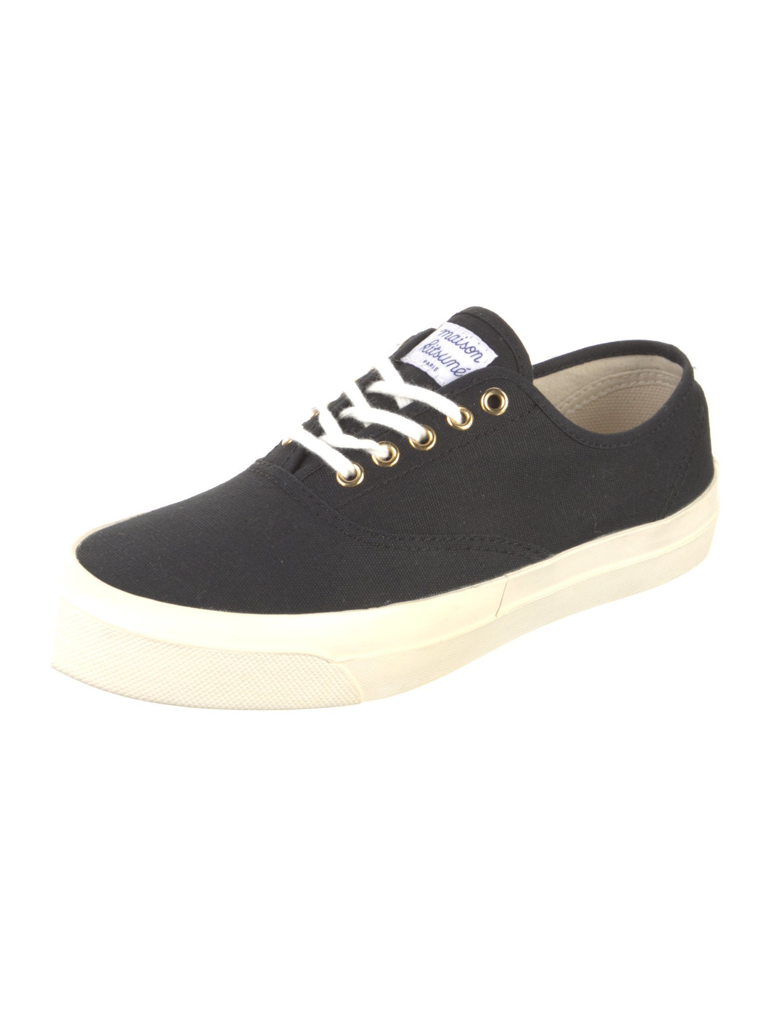 Maison Kitsuné Canvas Sneakers