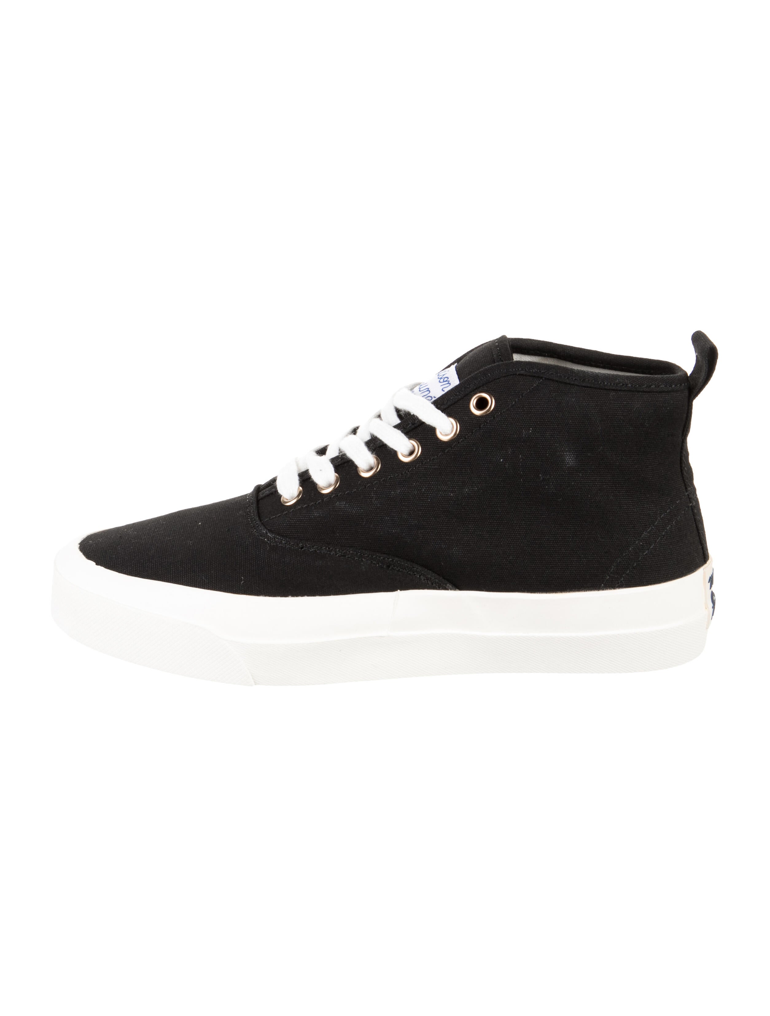 Maison Kitsuné Canvas Sneakers