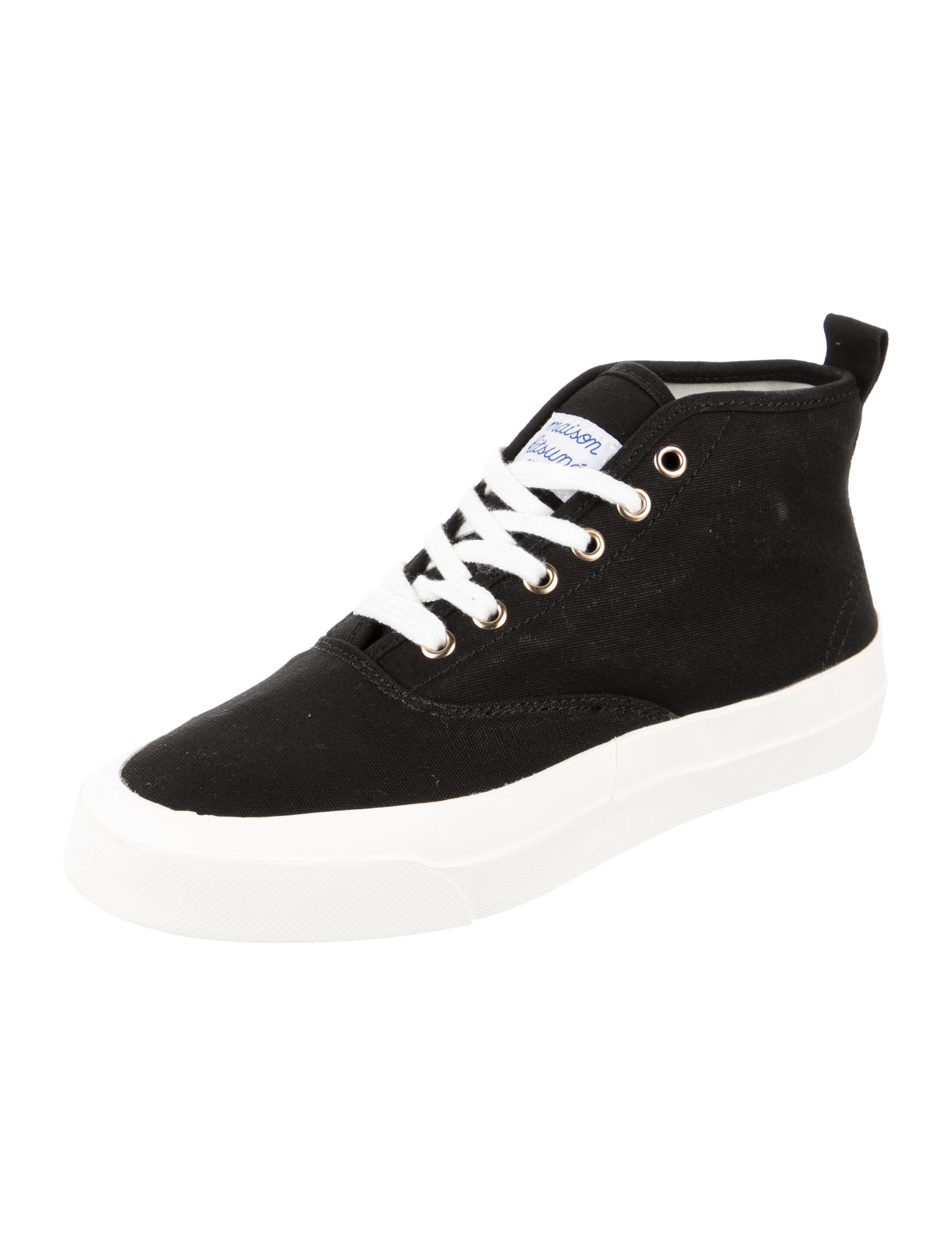 Maison Kitsuné Canvas Sneakers