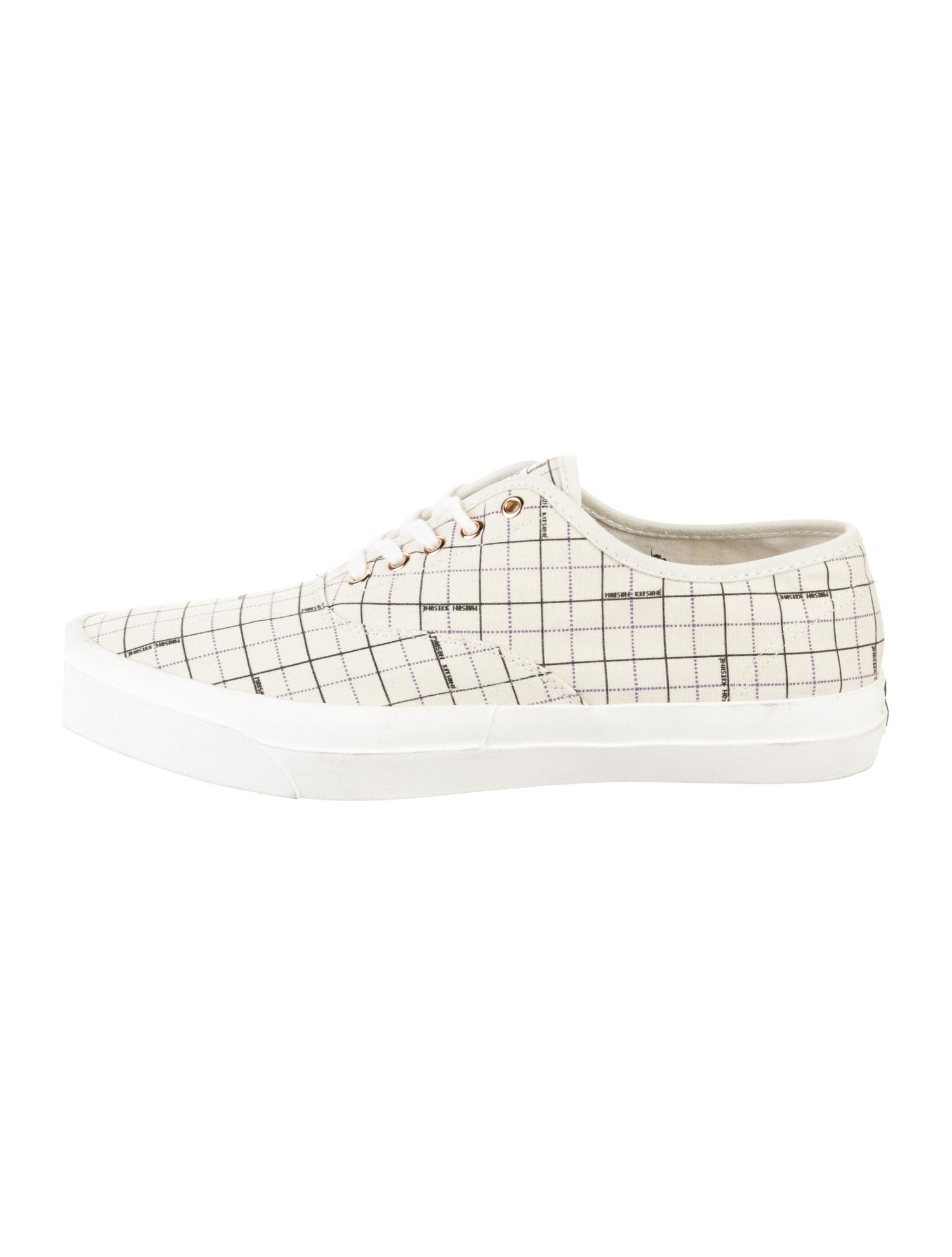 Maison Kitsuné Canvas Sneakers
