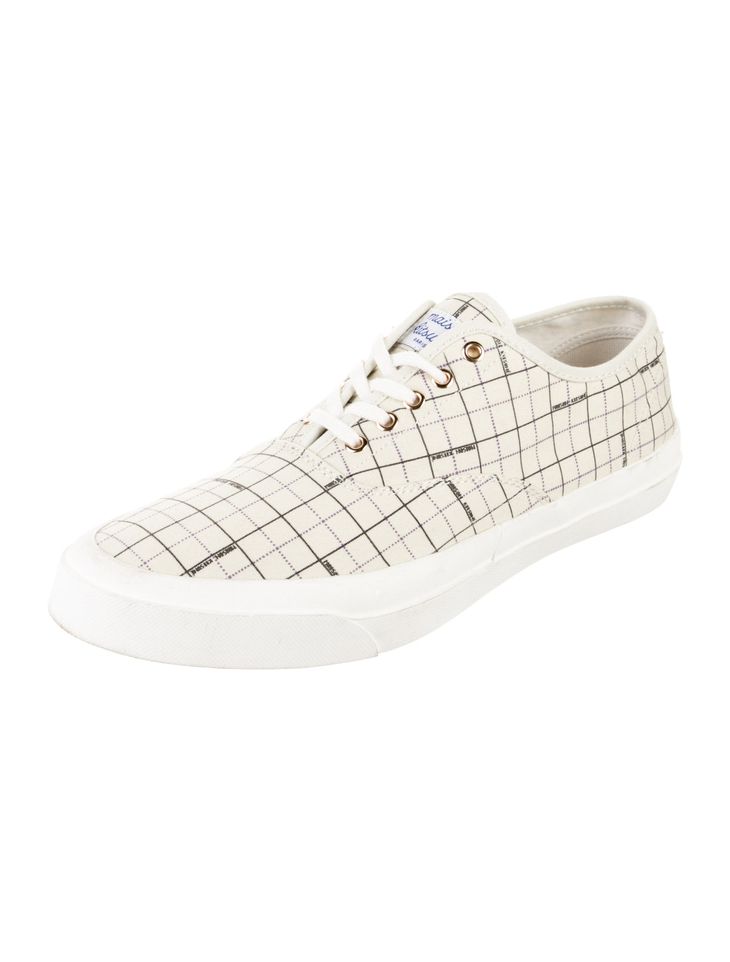 Maison Kitsuné Canvas Sneakers