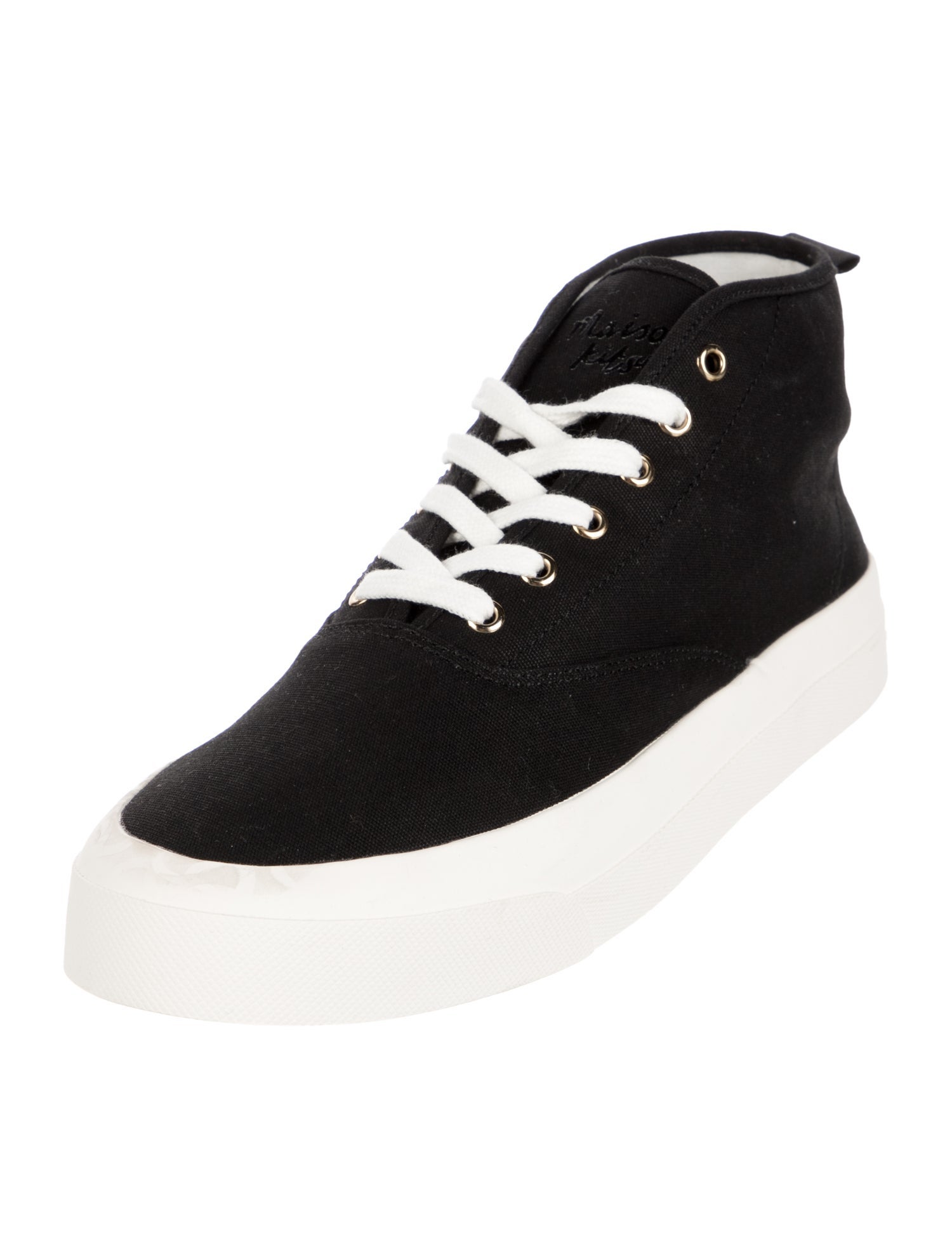 Maison Kitsuné Canvas Sneakers