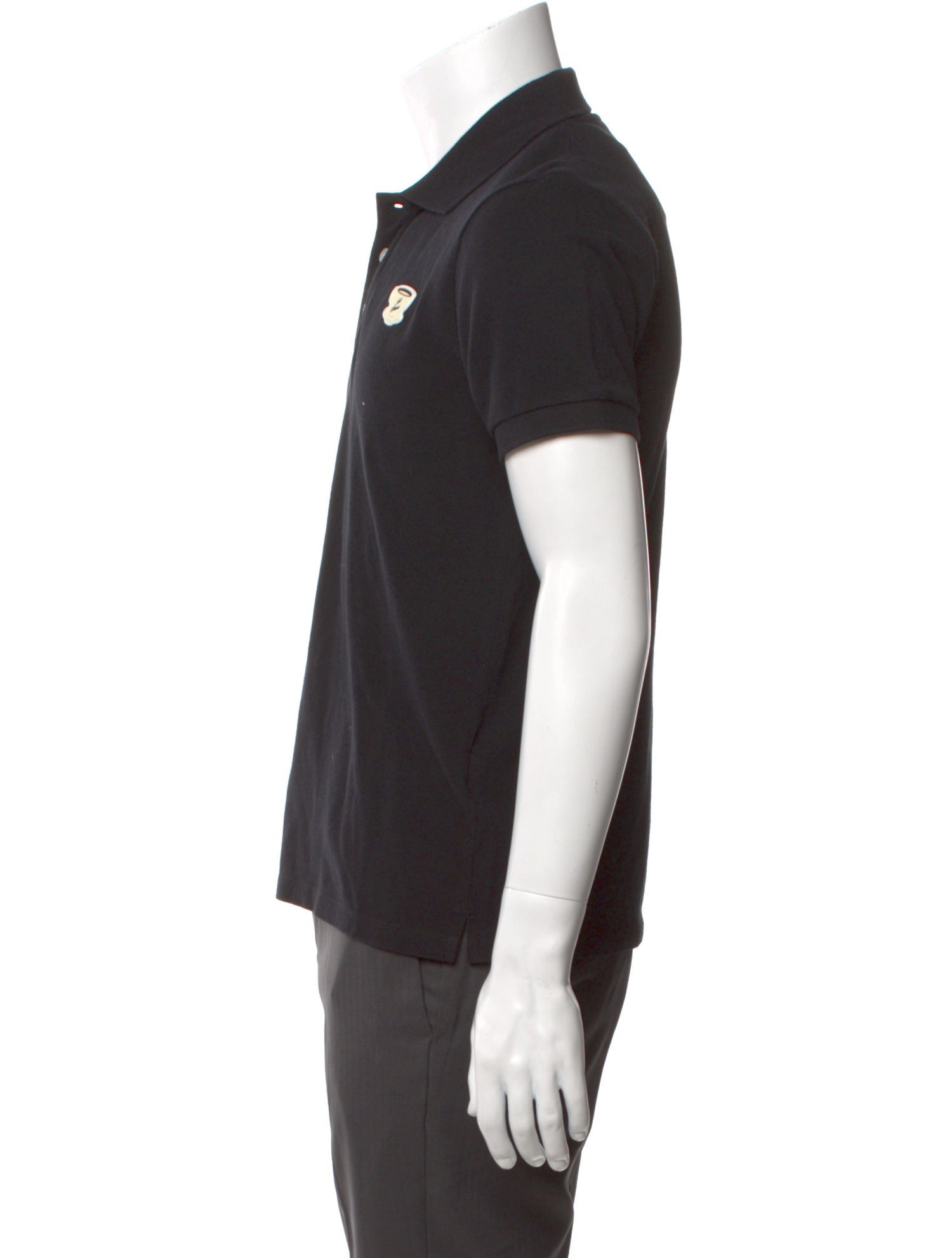 Maison Kitsuné Crew Neck Short Sleeve Polo Shirt w/ Tags