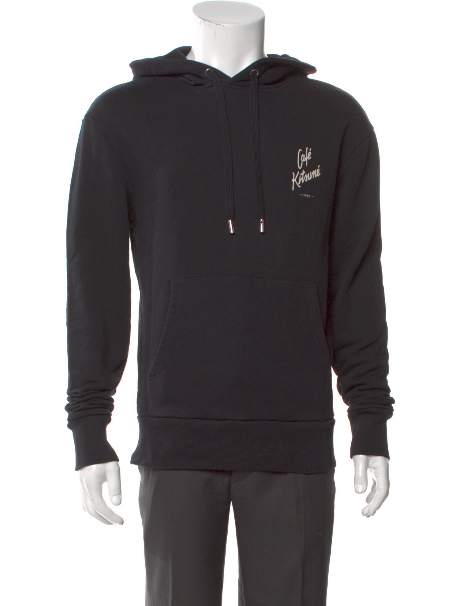 Maison Kitsuné Graphic Print Crew Neck Hoodie w/ Tags