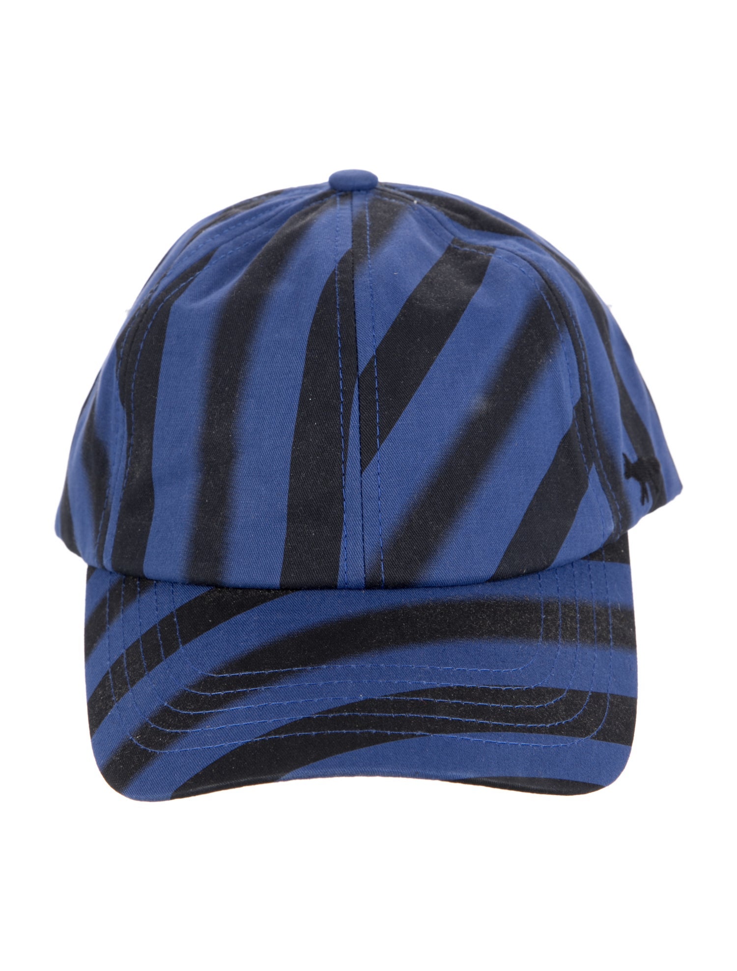 Maison Kitsuné Striped Baseball Hat