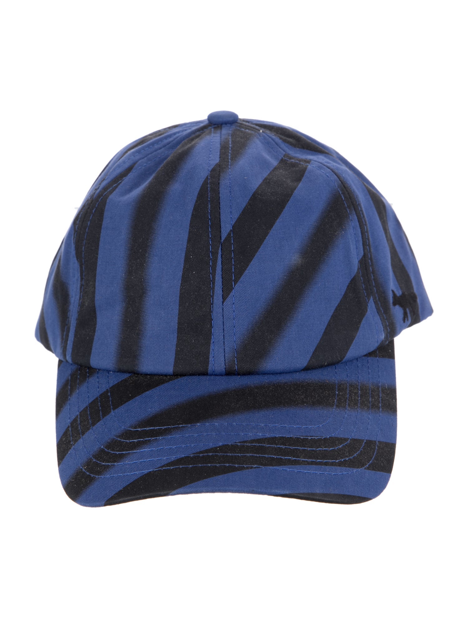 Maison Kitsuné Striped Baseball Hat