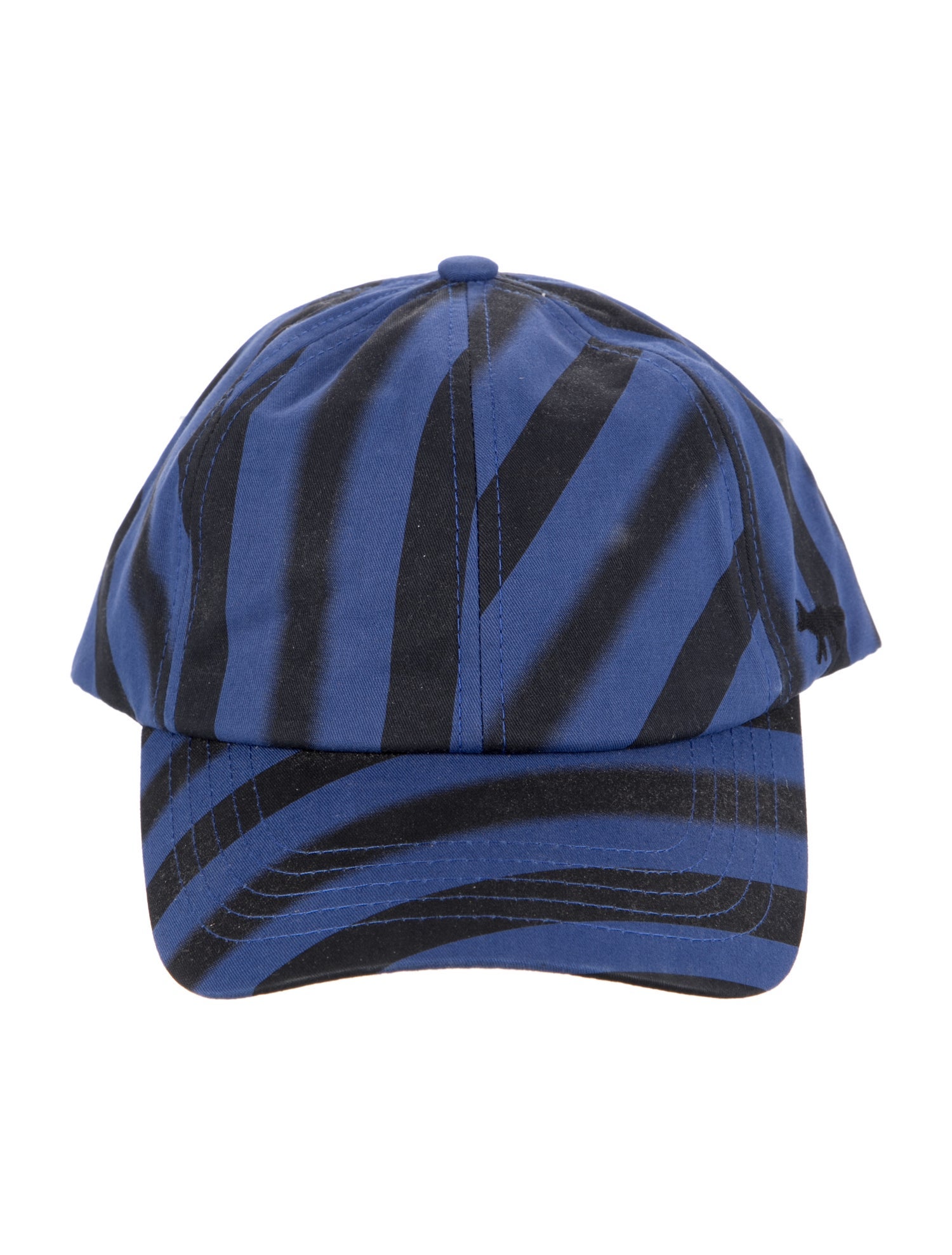 Maison Kitsuné Striped Baseball Hat