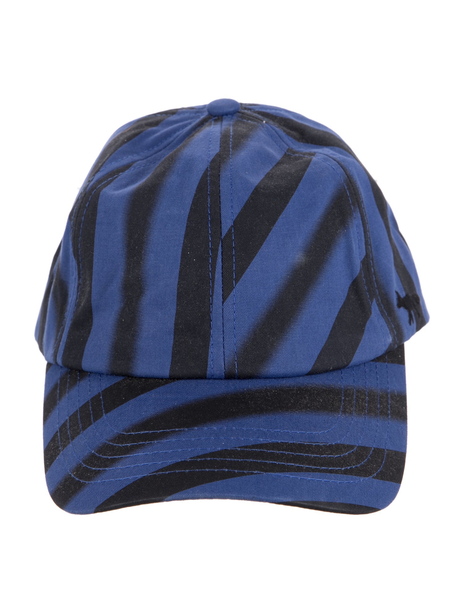 Maison Kitsuné Striped Baseball Hat