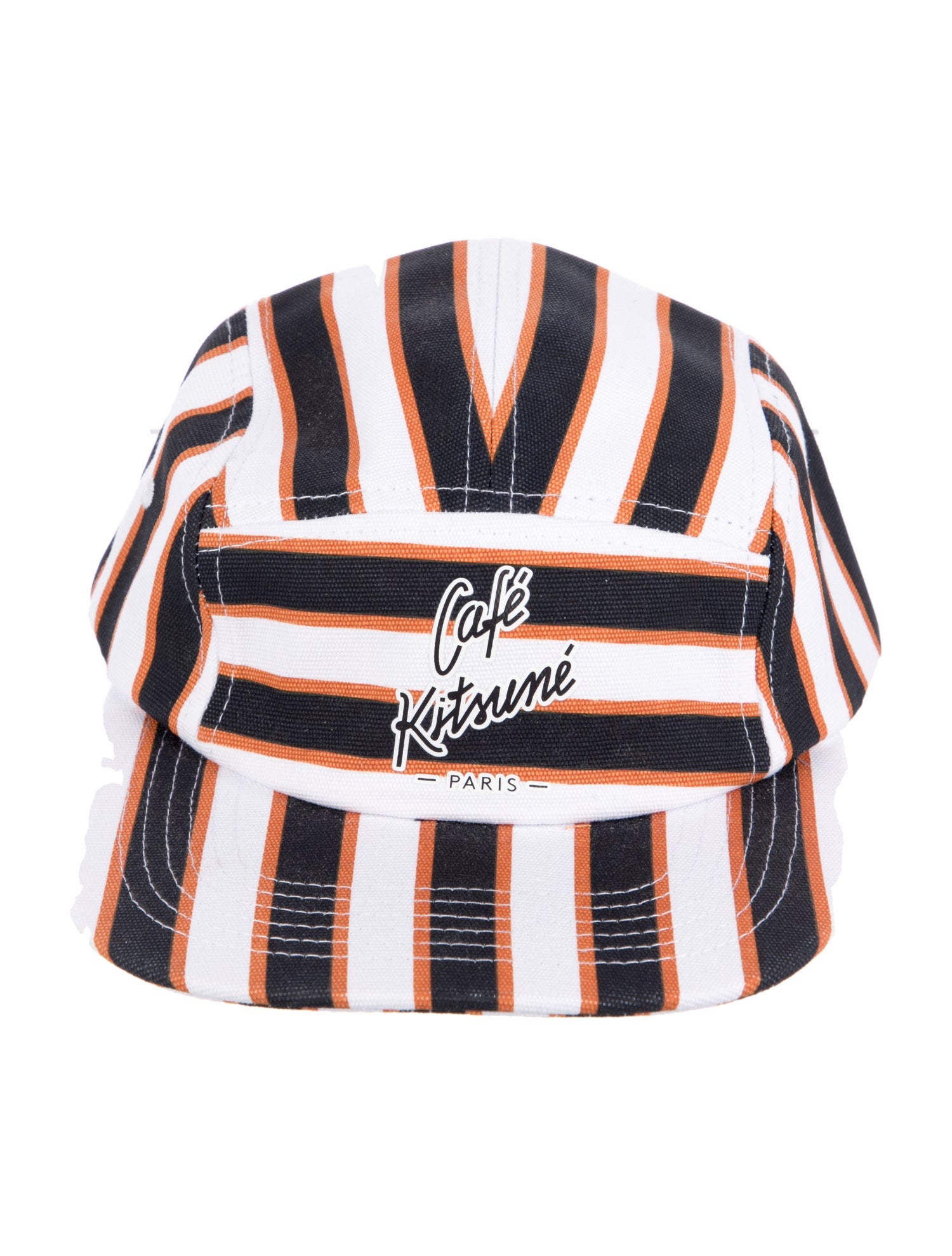 Maison Kitsuné Patterned 5 Panel Hat w/Tags