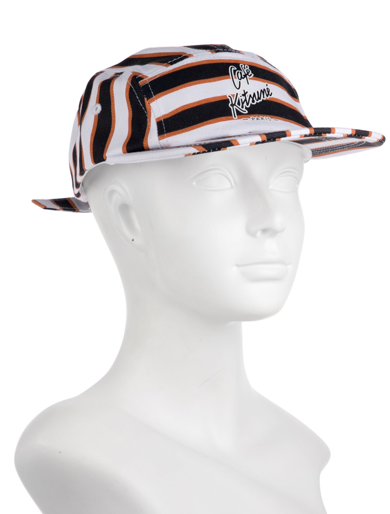 Maison Kitsuné Patterned 5 Panel Hat w/Tags