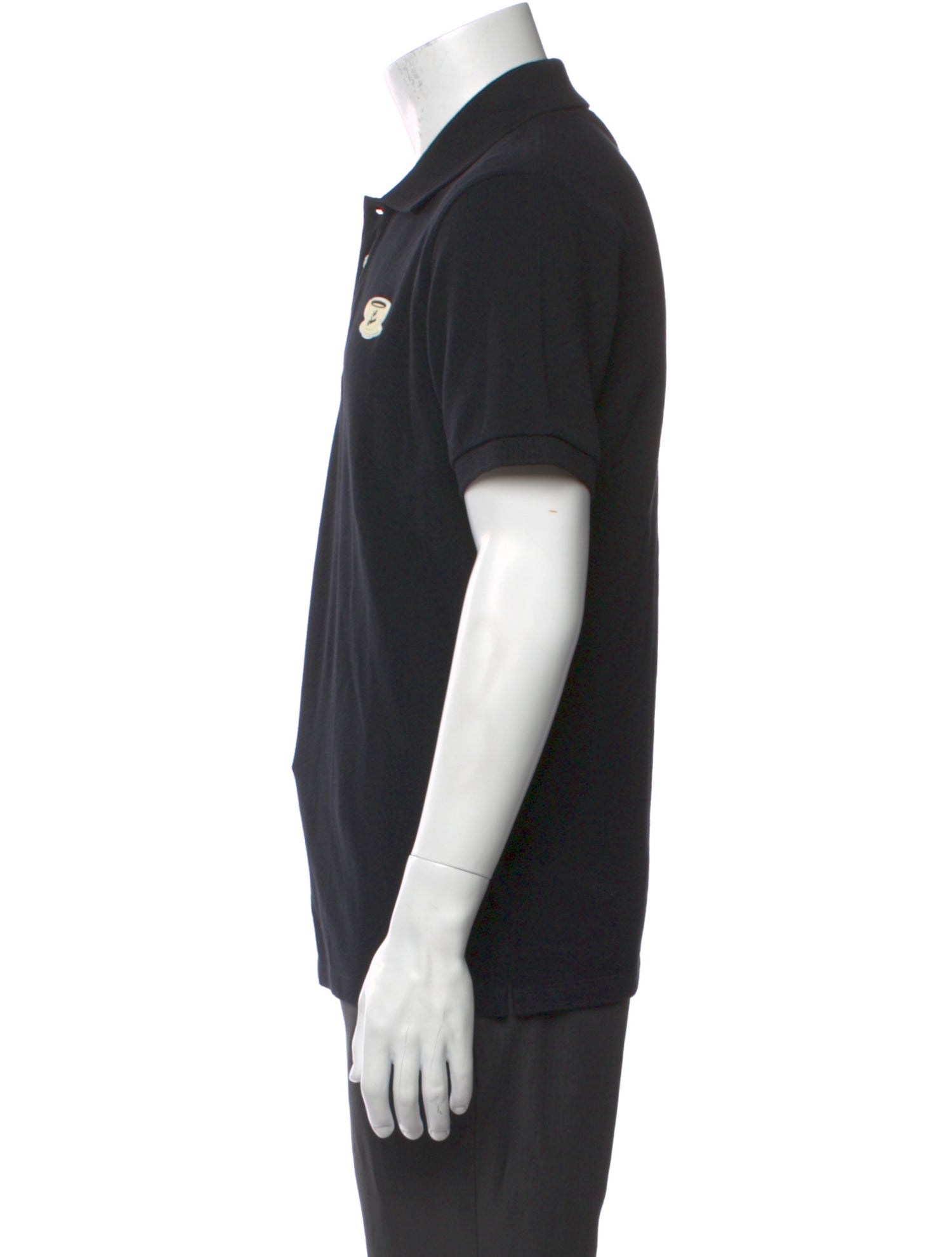 Maison Kitsuné Collar Short Sleeve Polo Shirt w/ Tags