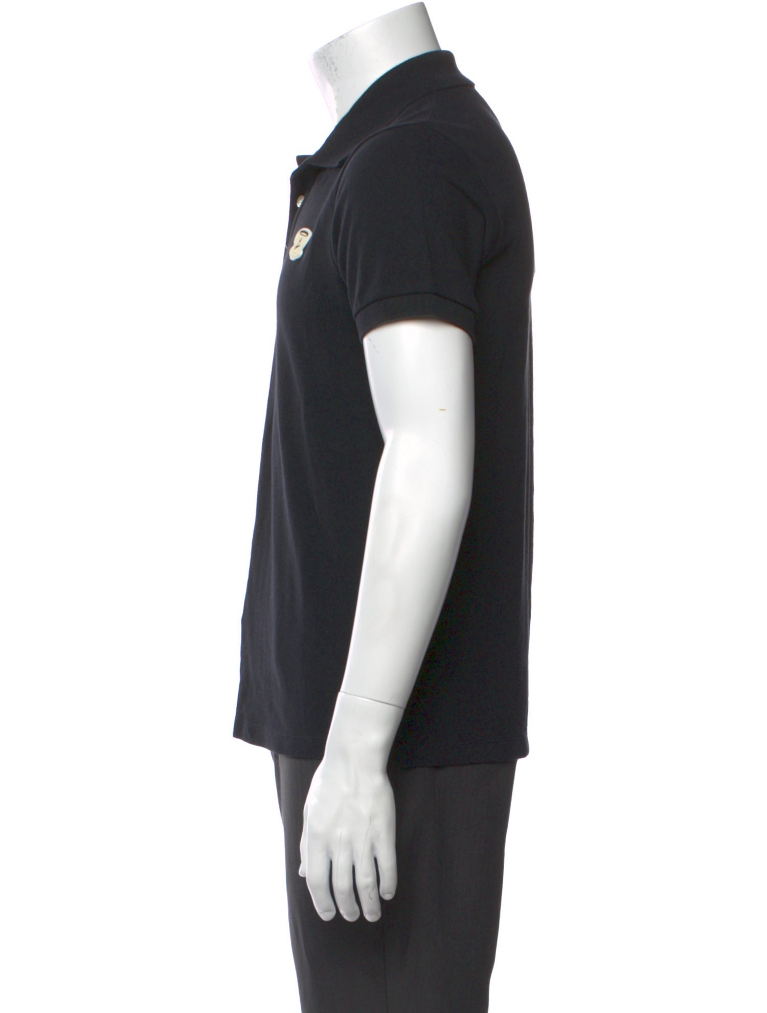 Maison Kitsuné Collar Short Sleeve Polo Shirt w/ Tags