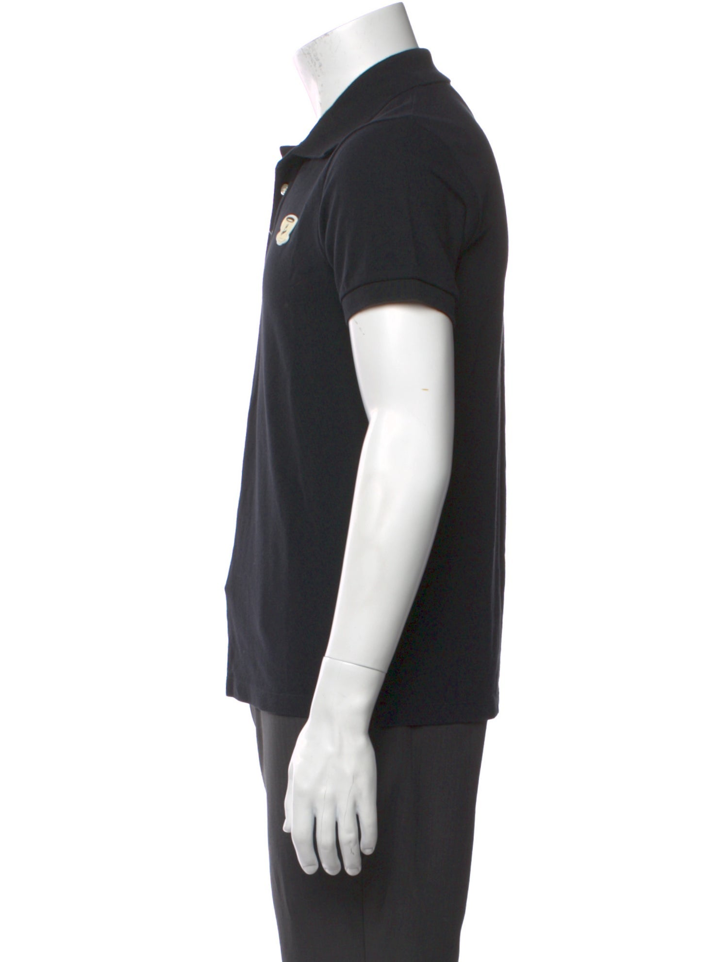 Maison Kitsuné Collar Short Sleeve Polo Shirt w/ Tags