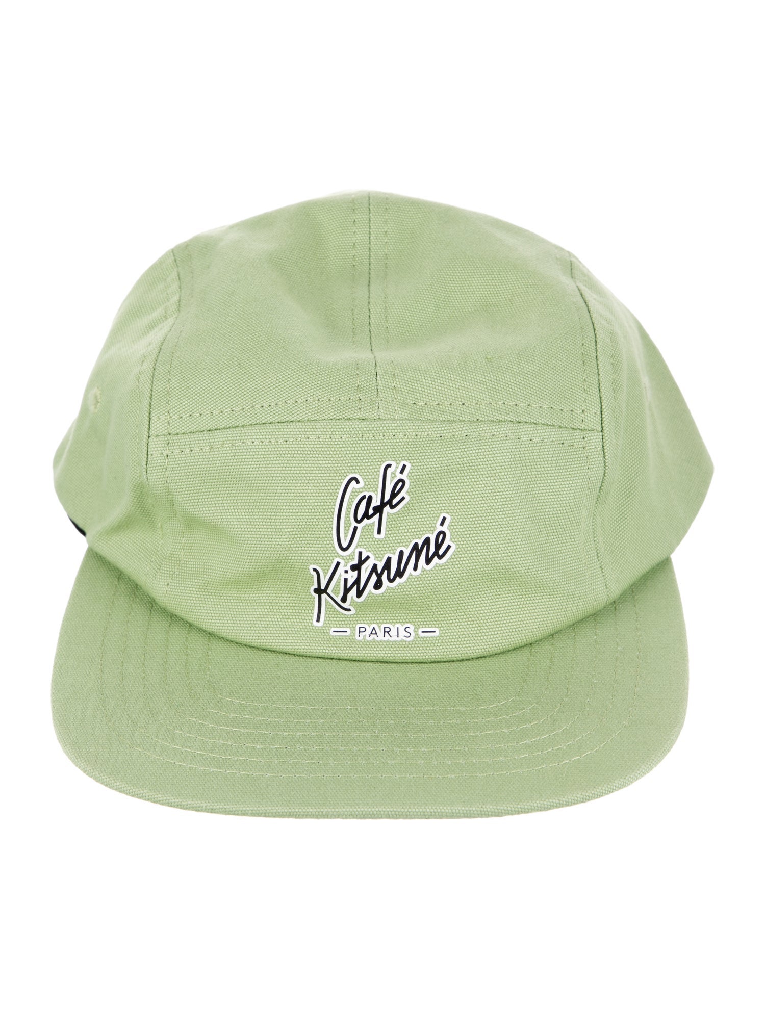 Maison Kitsuné cotton belt buckle closure hat