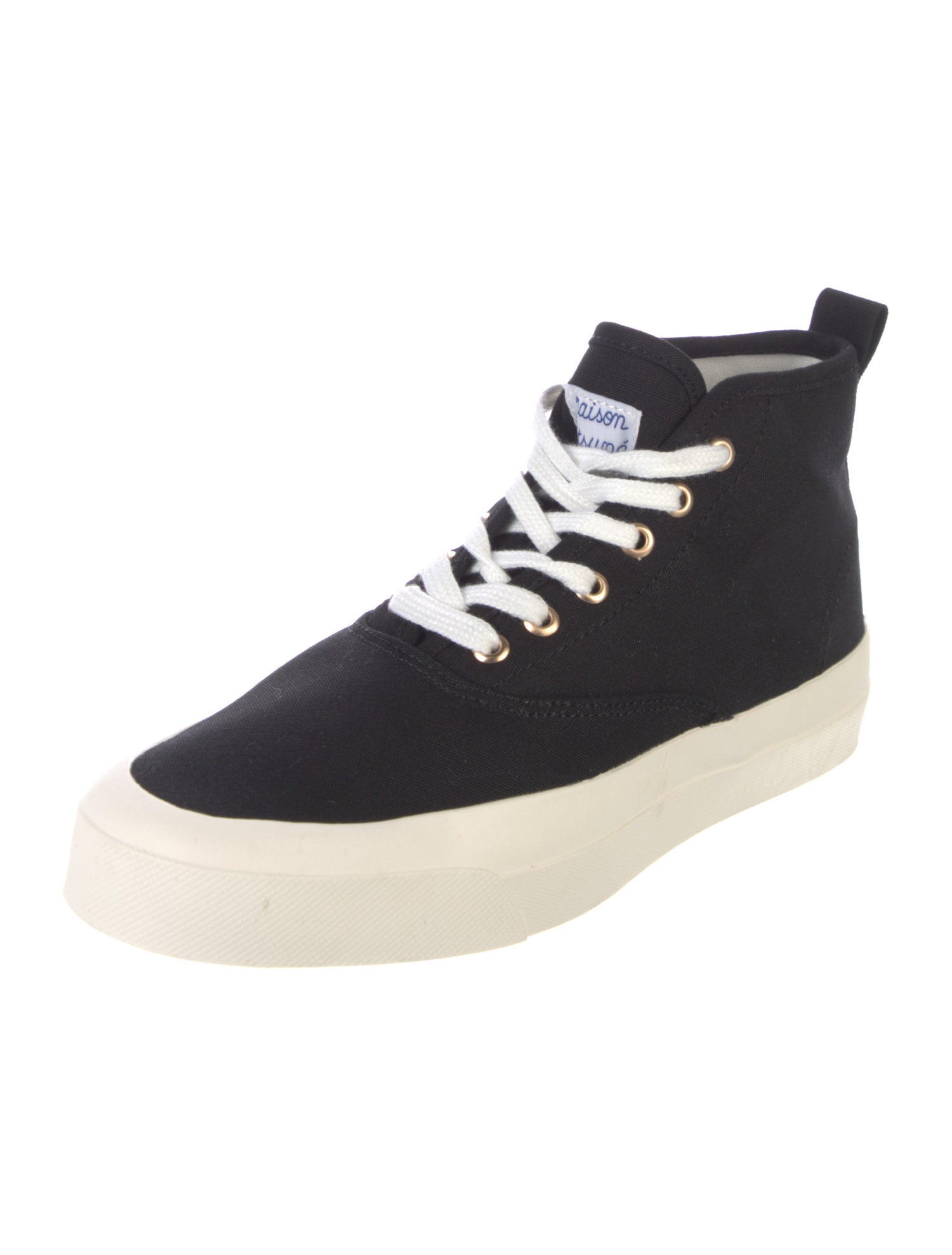 Maison Kitsuné Canvas Sneakers