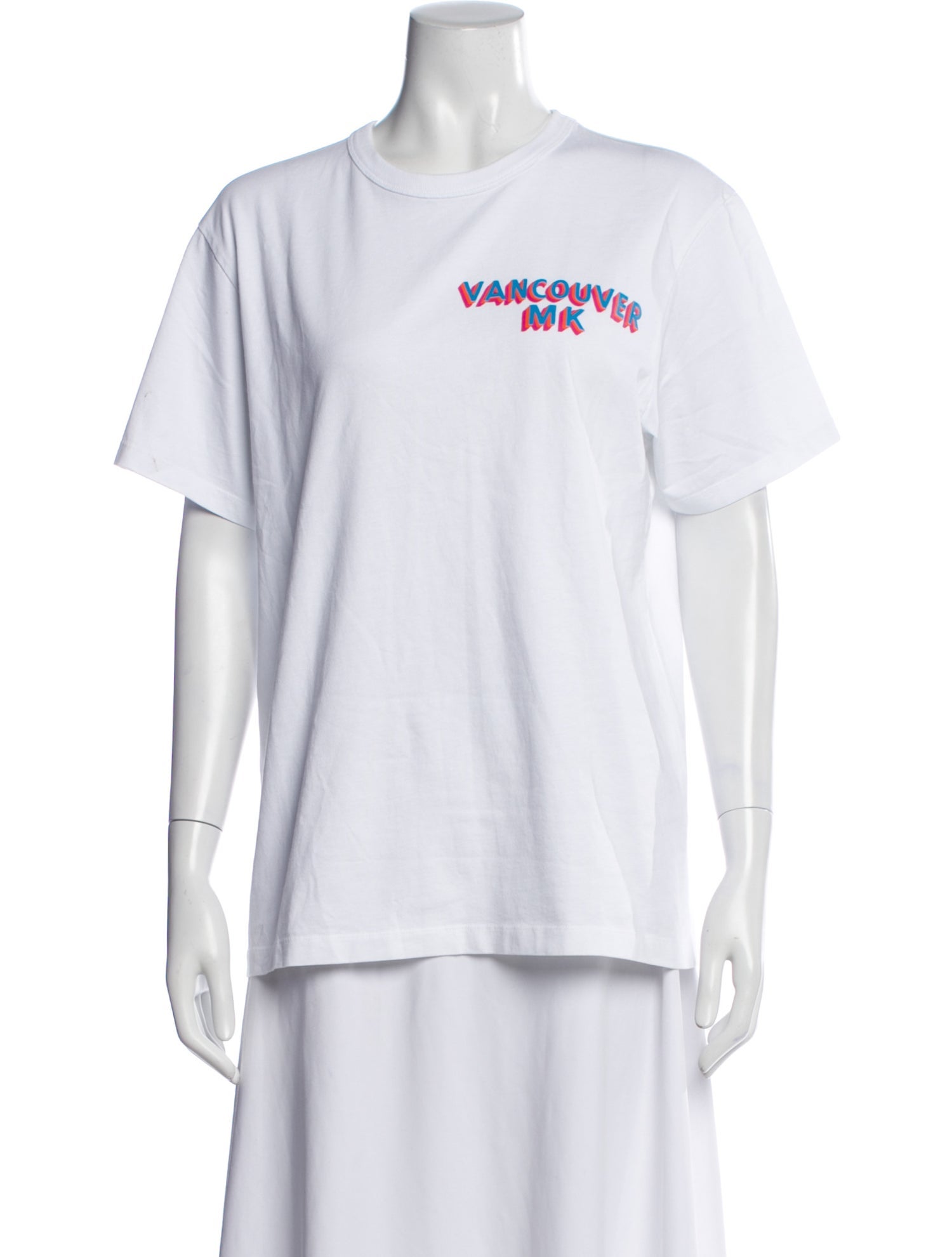 Maison Kitsuné Graphic Print Crew Neck T-Shirt