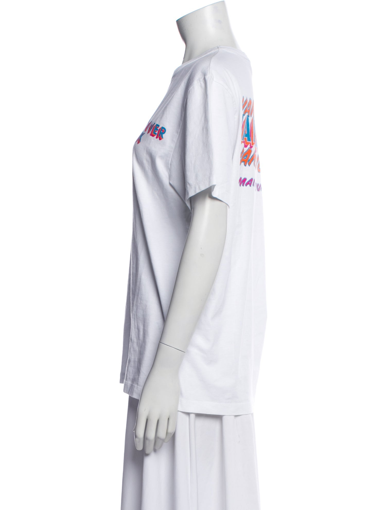 Maison Kitsuné Graphic Print Crew Neck T-Shirt